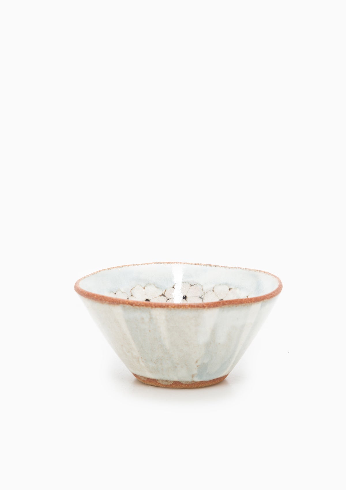 Ice Cream Bowl Wildflower Grey 7