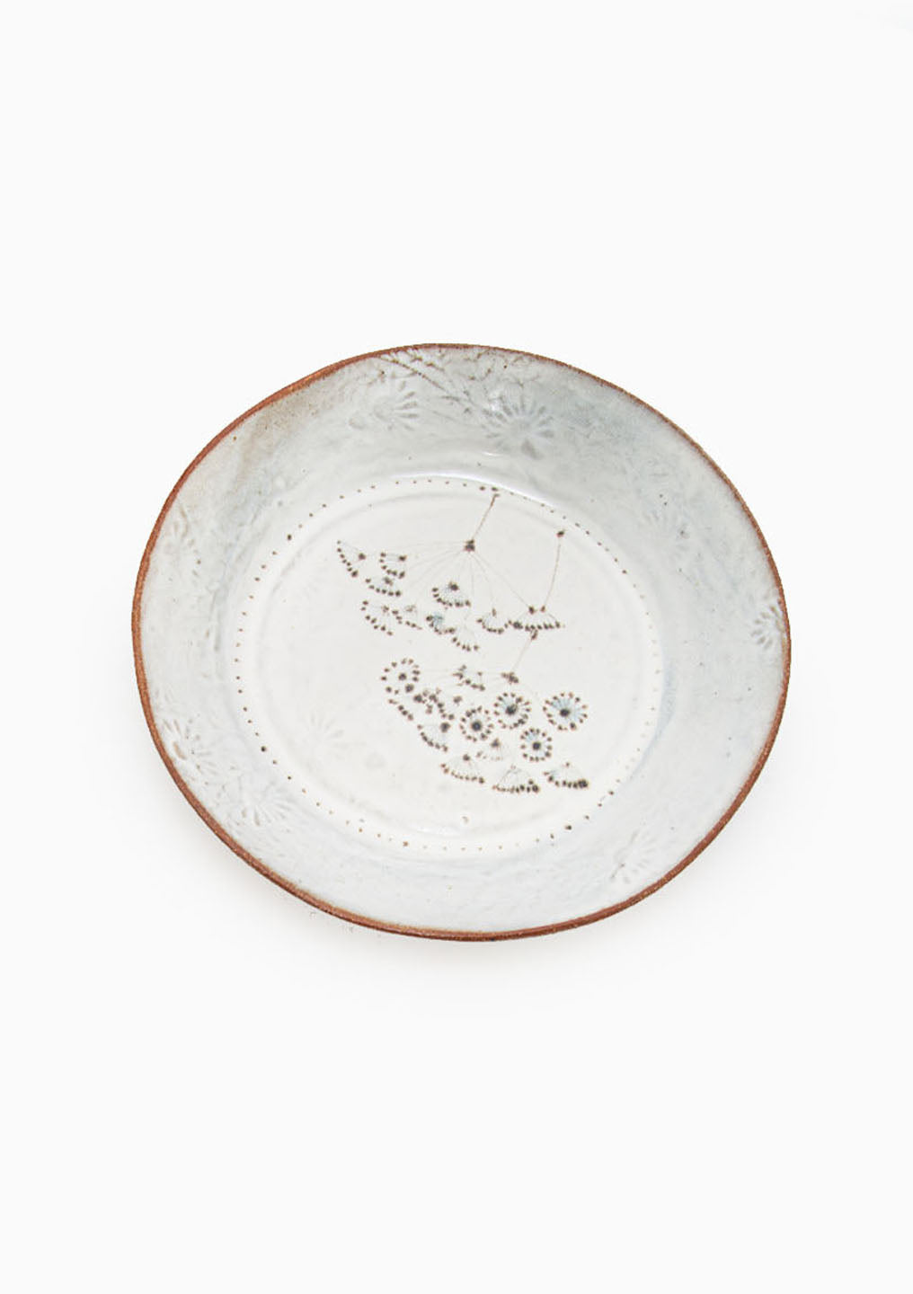 Salad Plate Wildflower Grey 5