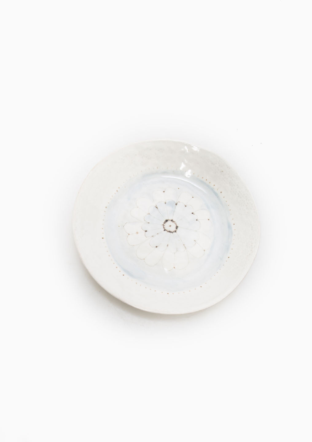 Salad Plate Wildflower Light Blue 6