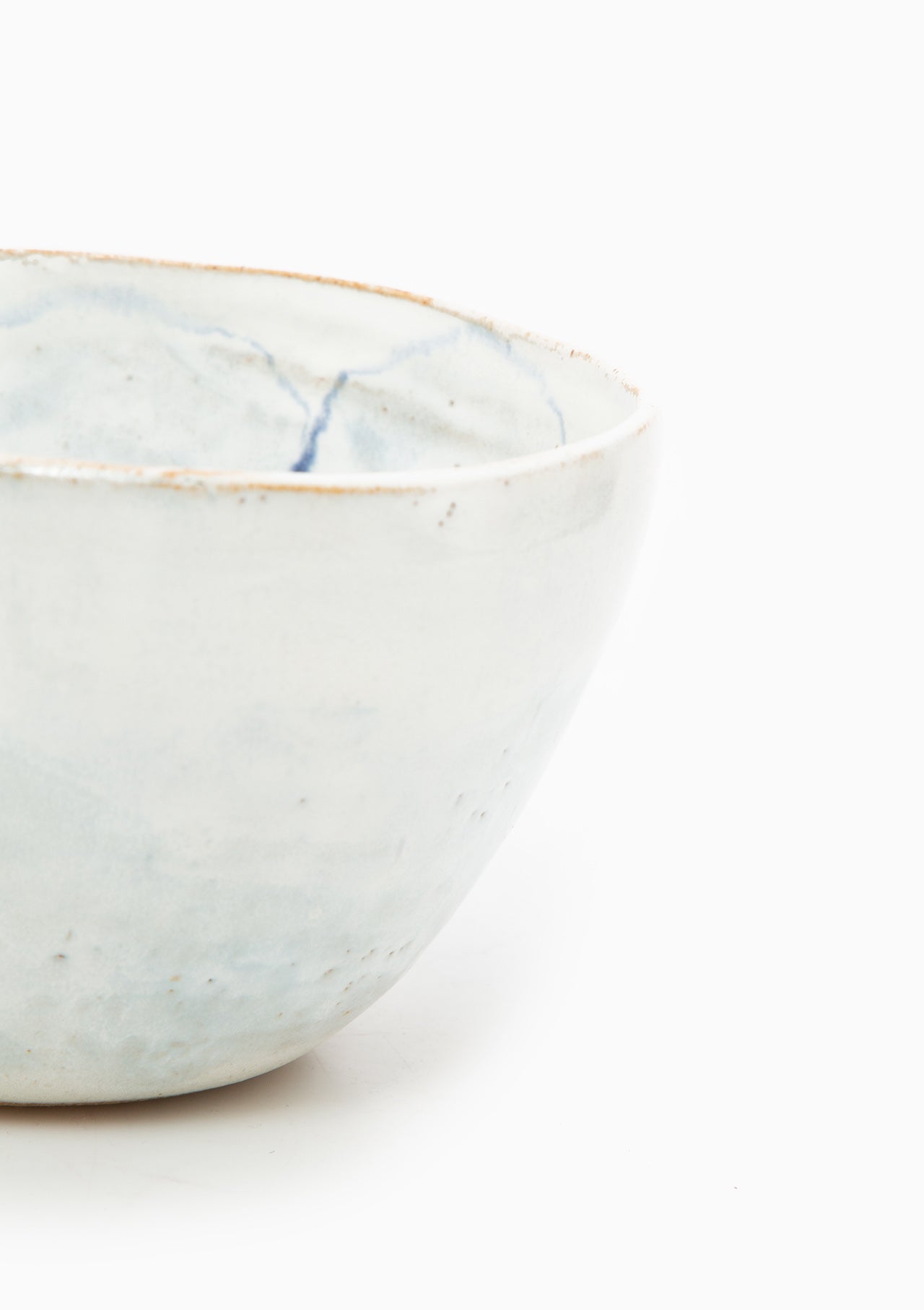 Tall Serving Bowl Wildflower Blue 1