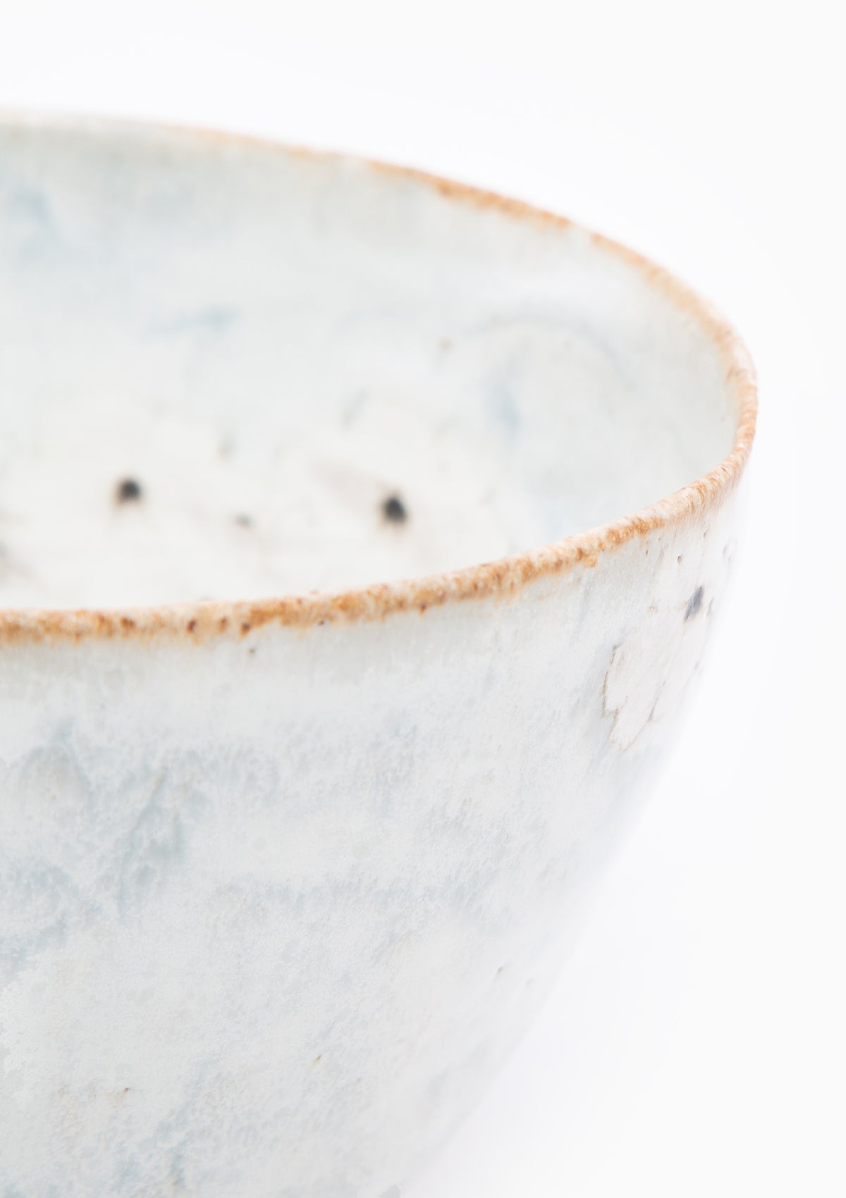 Tall Serving Bowl Wildflower Grey 4