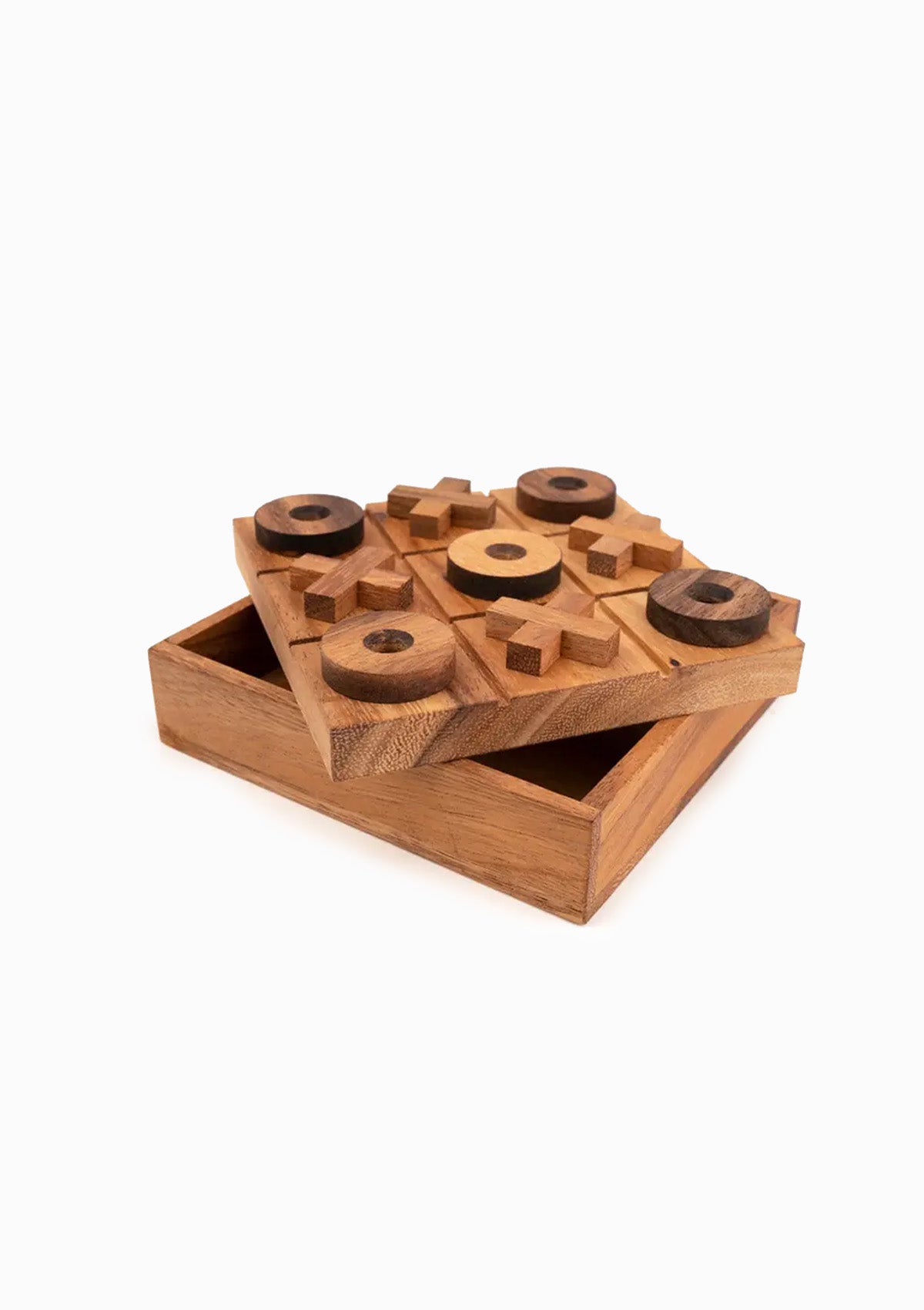 Tic-Tac-Toe Mangowood Game Set