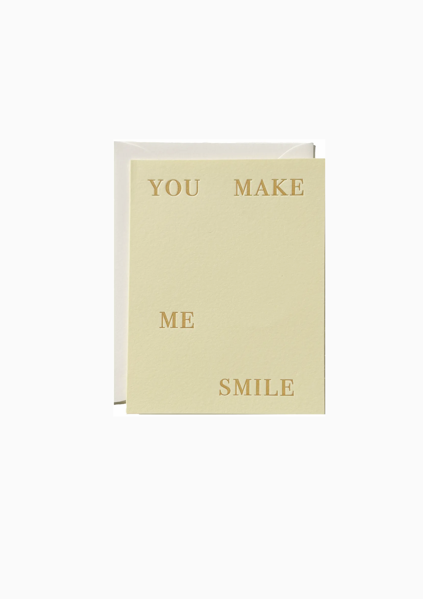 You Make Me Smile No. 49 Greeting Card