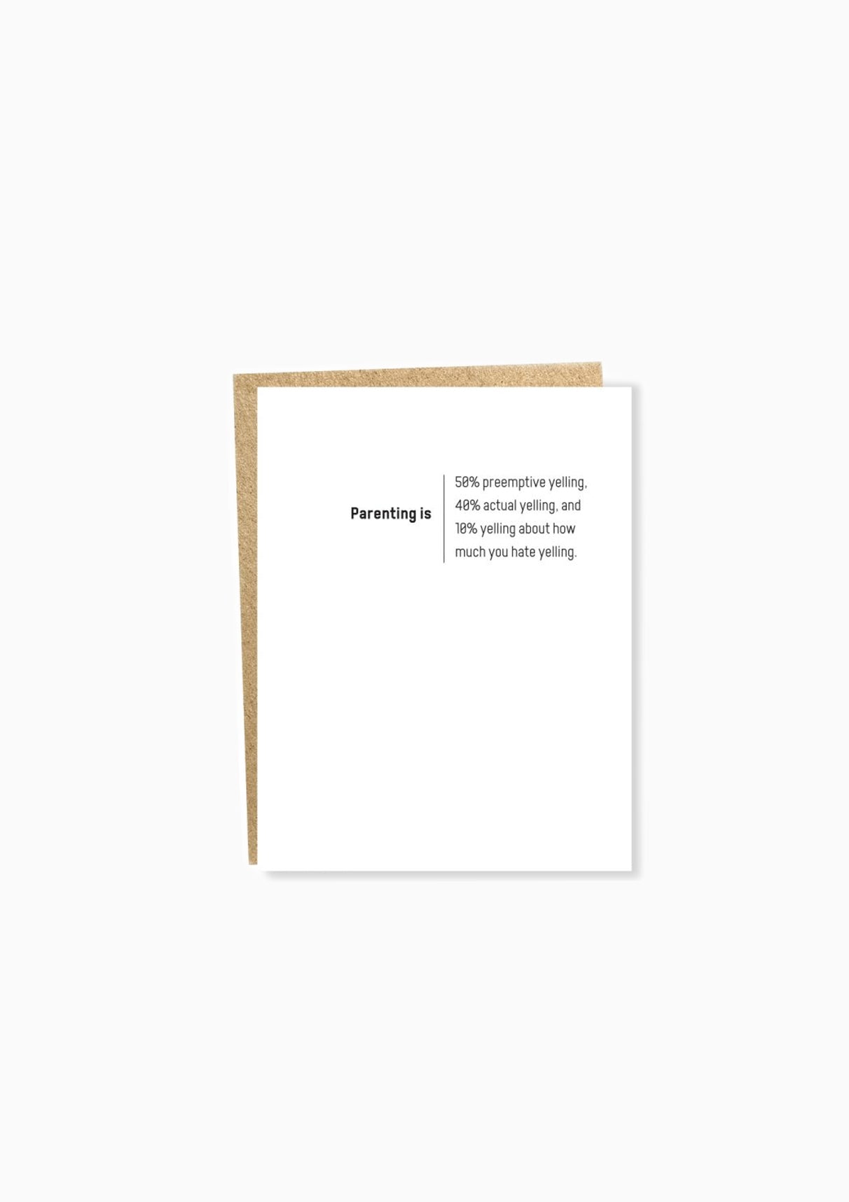 Yelling Greeting Card