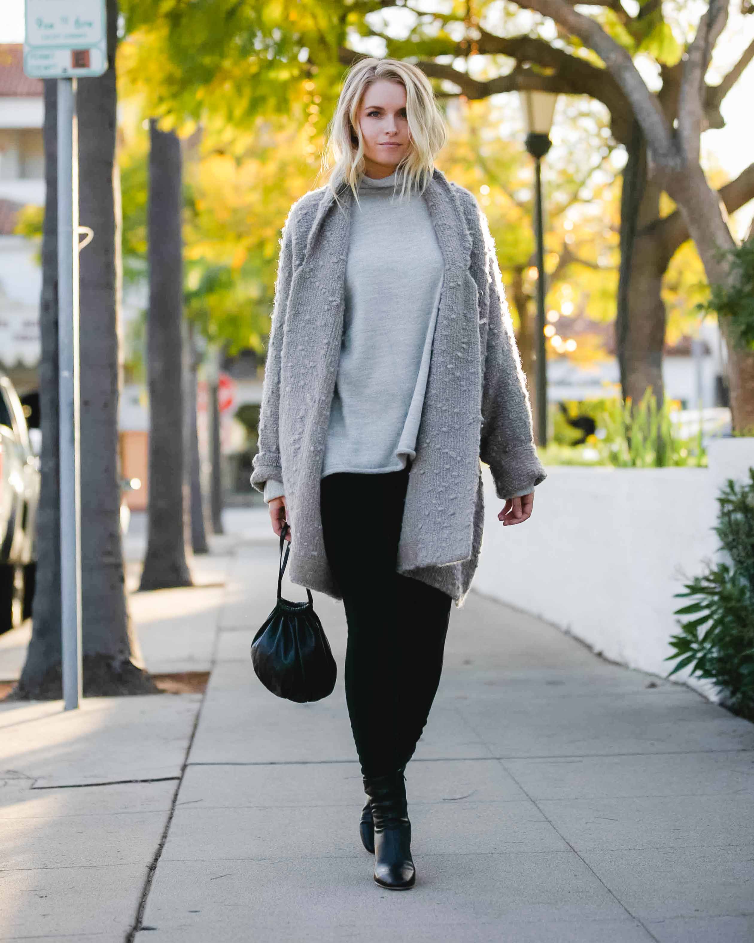 Over Foot Tights | Black