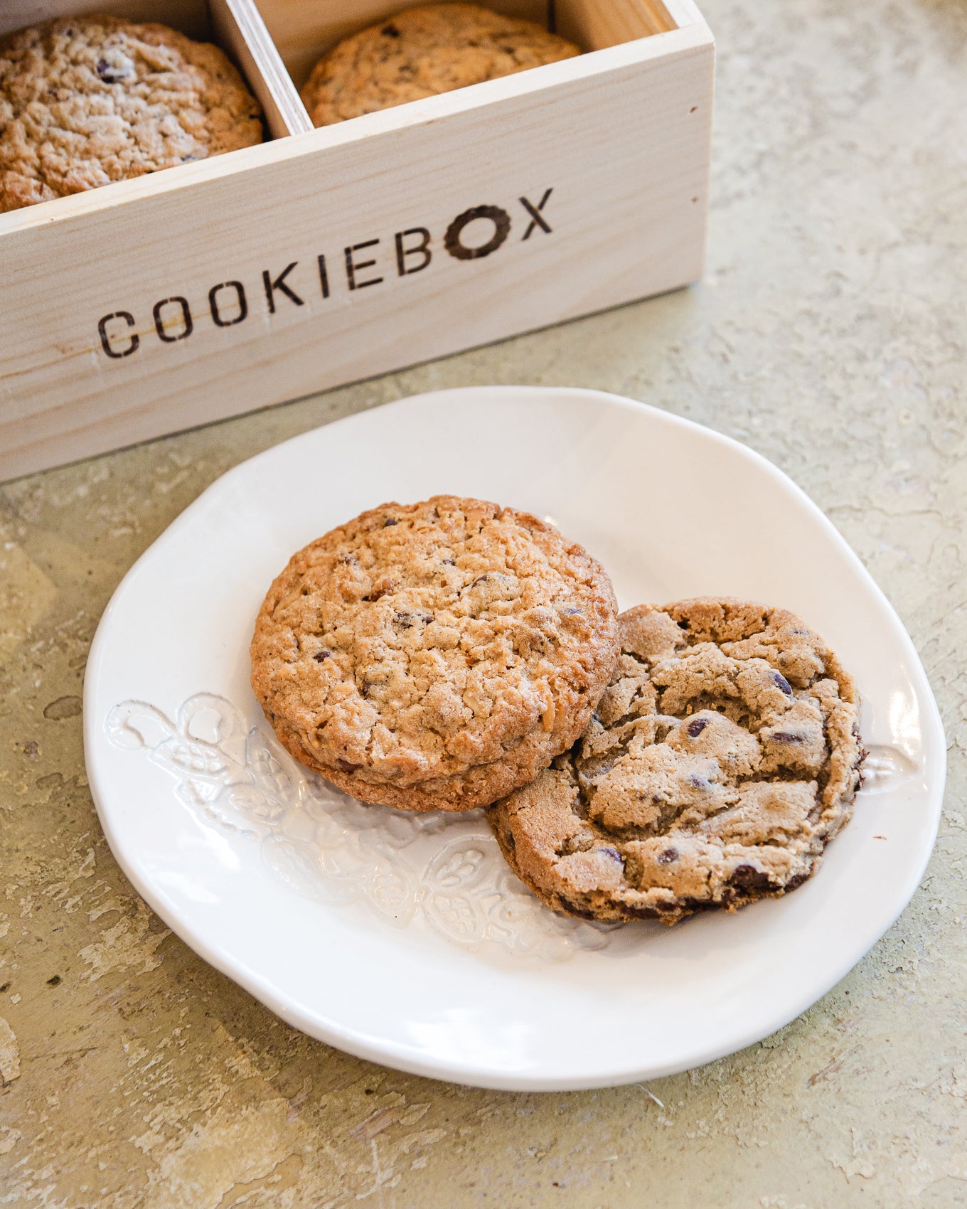 Lace Salad Plate | White