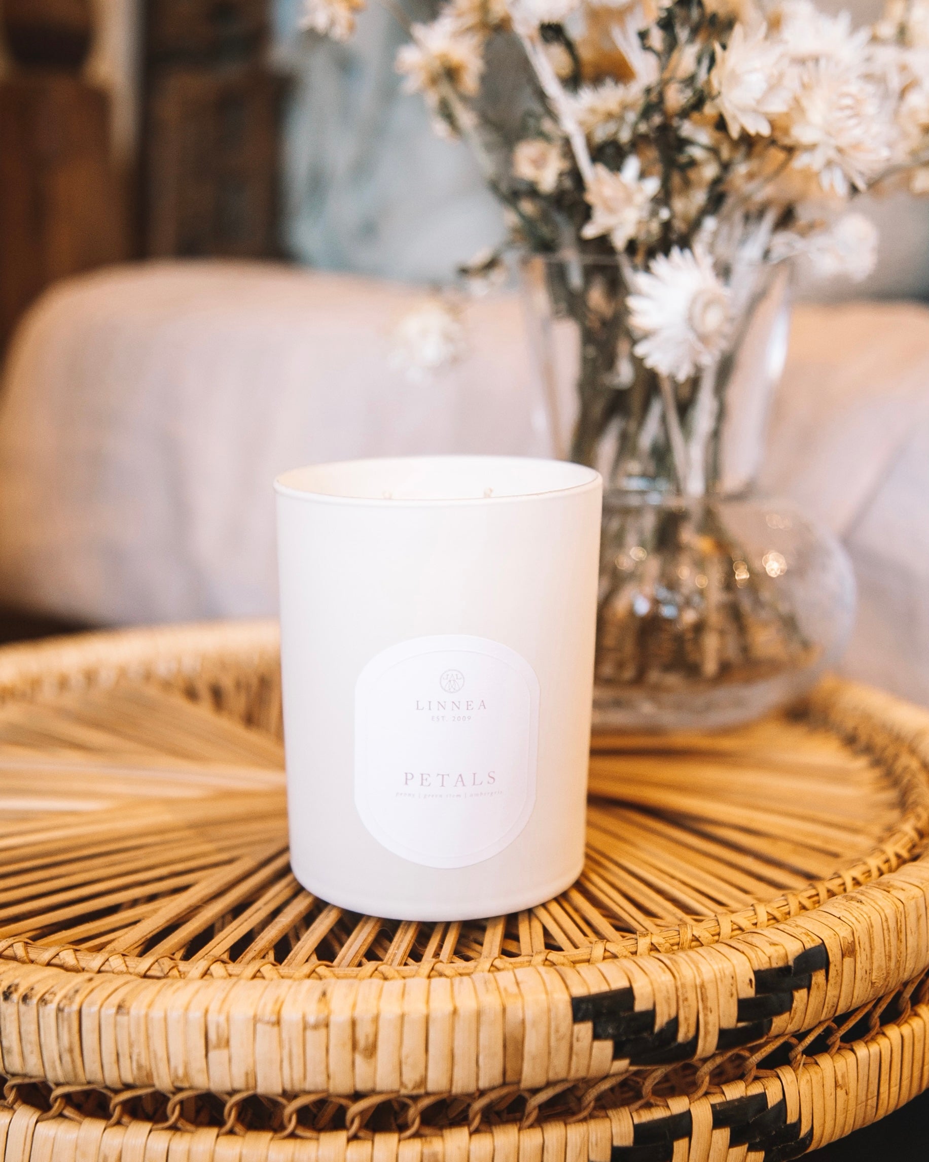 Petals Double Wick Candle
