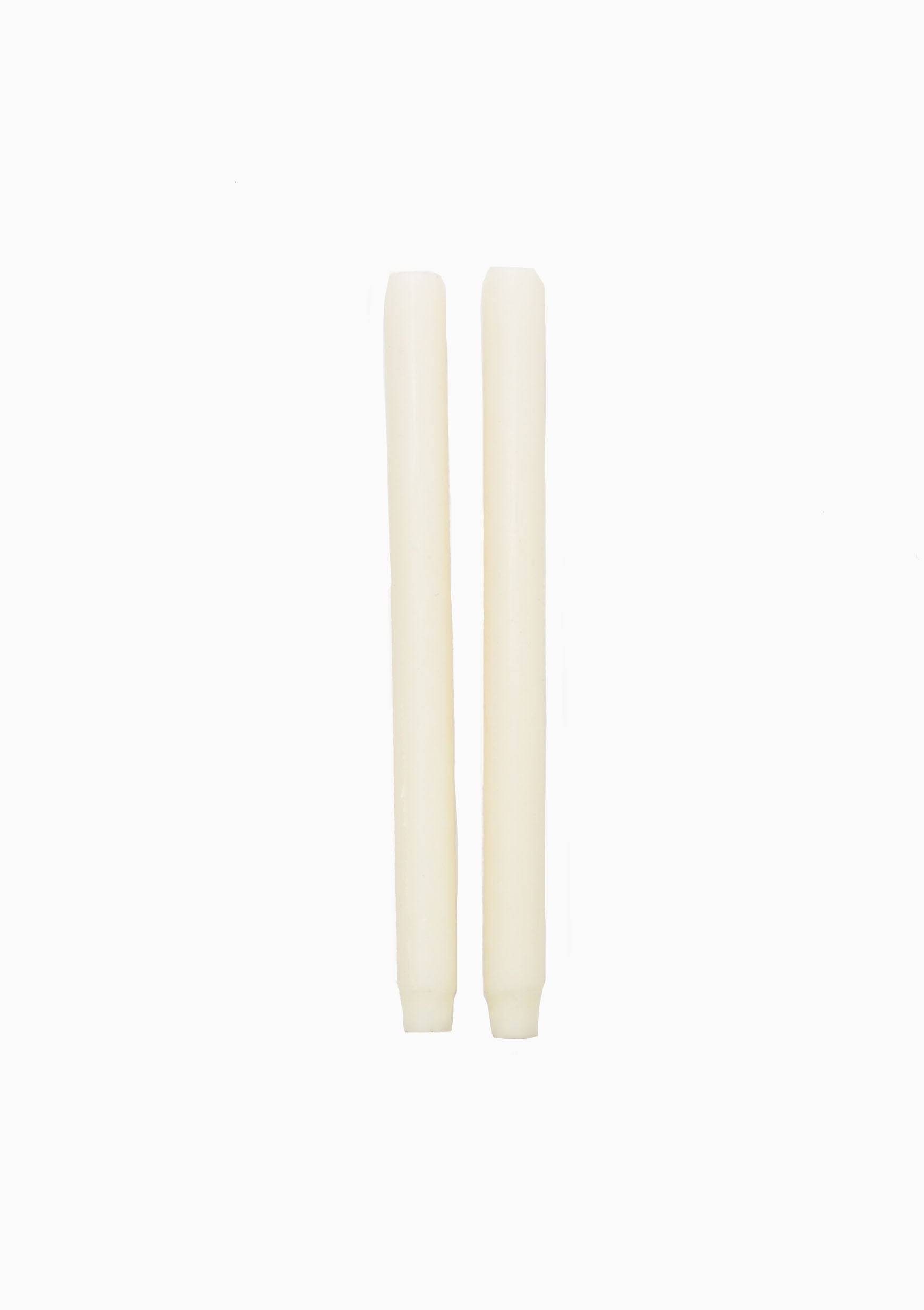 Church Candles Pair 12" | Cream