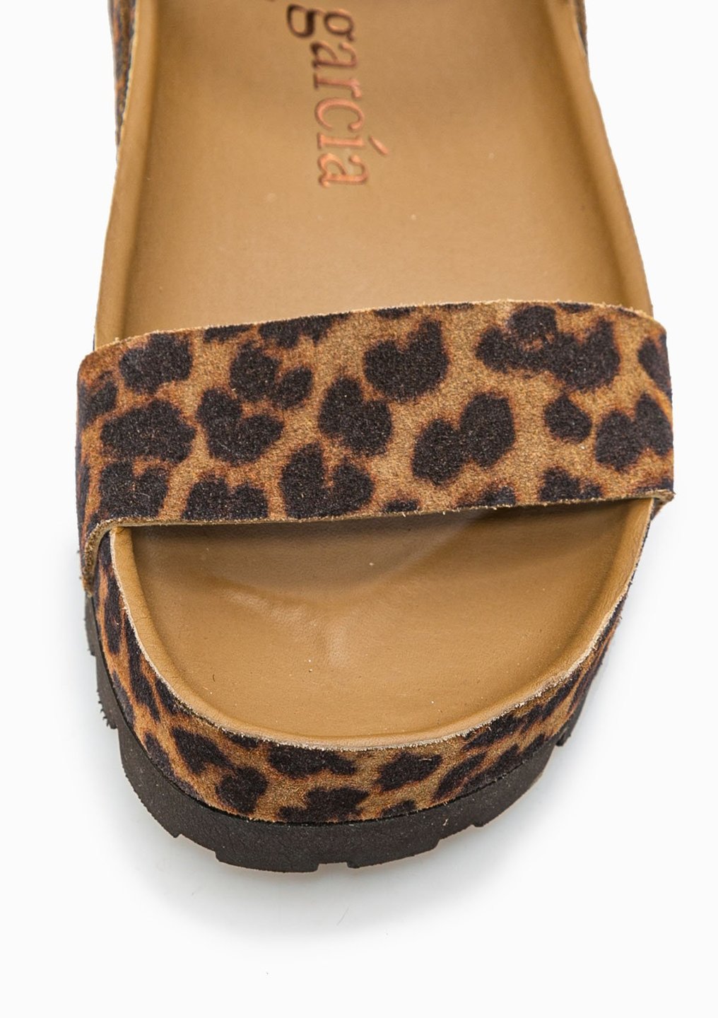 Abreu Sandal | Cumin Leopard Castoro