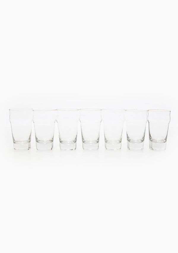 French Bistro Beer Glasses | Set Of 7