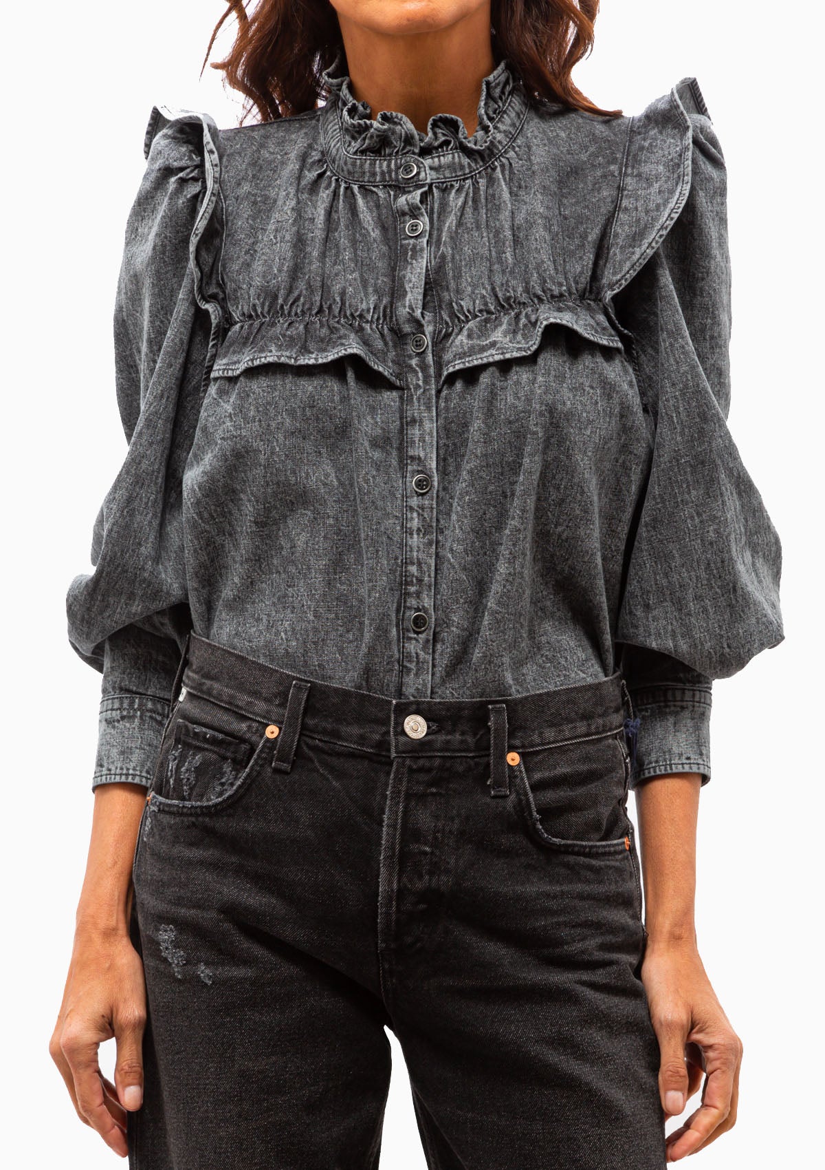 Isabel Marant Étoile | Idety Blouse | Grey