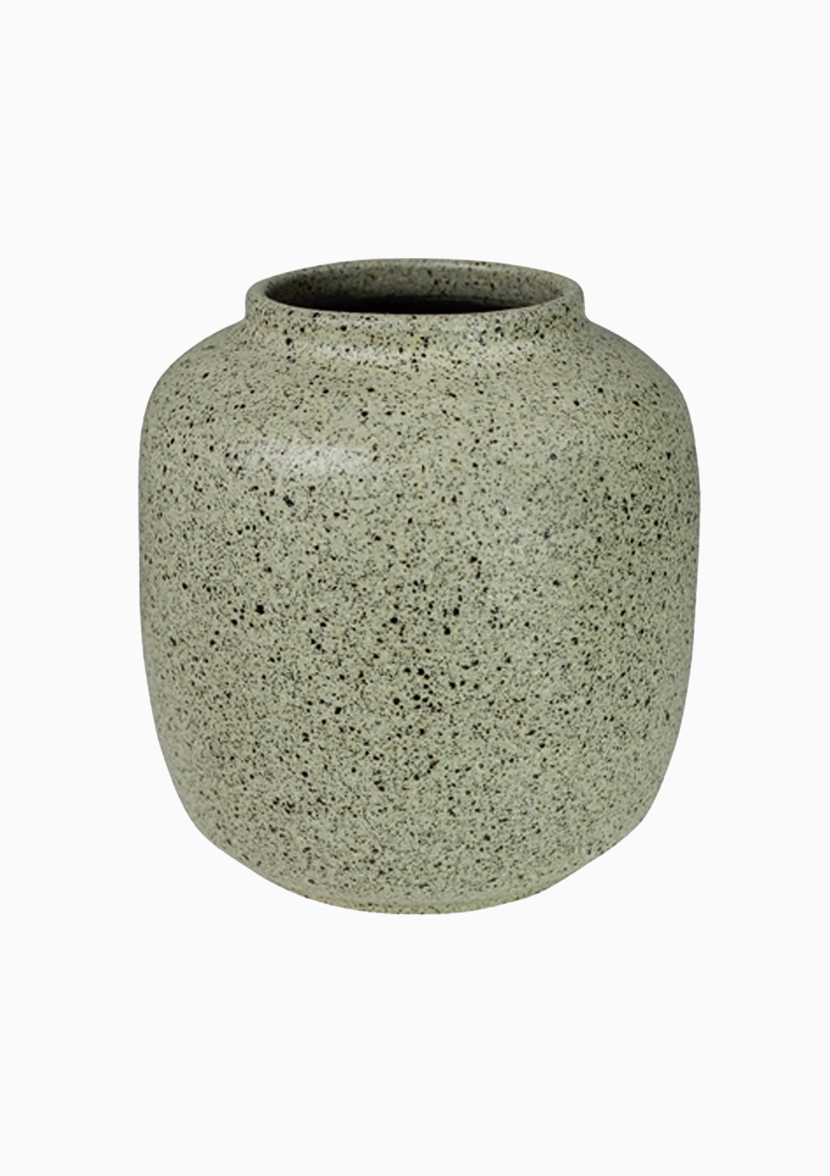 Tarpon Drum Vase | Speckled Gray