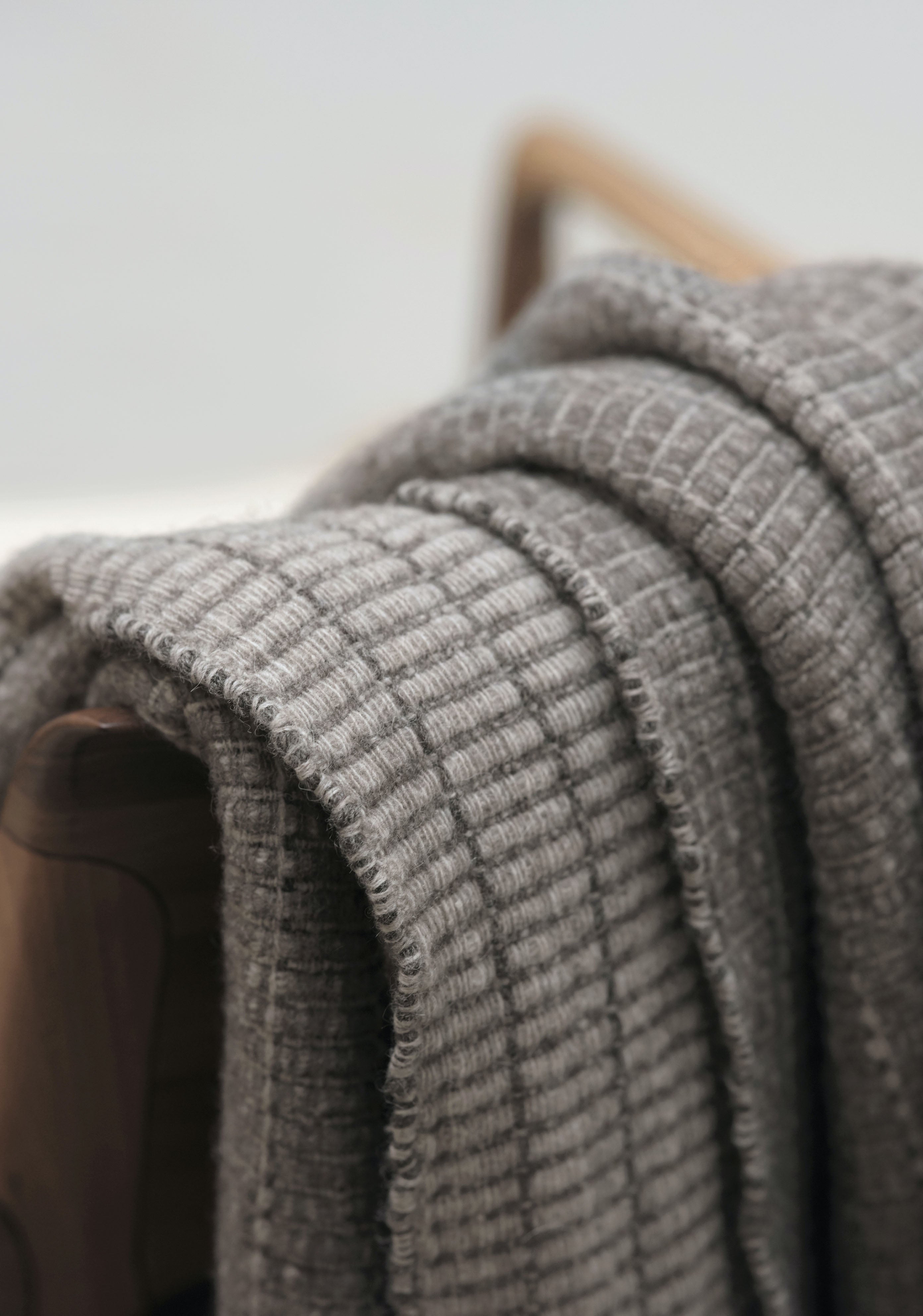 Tile Throw, Stone | 55" x 71"