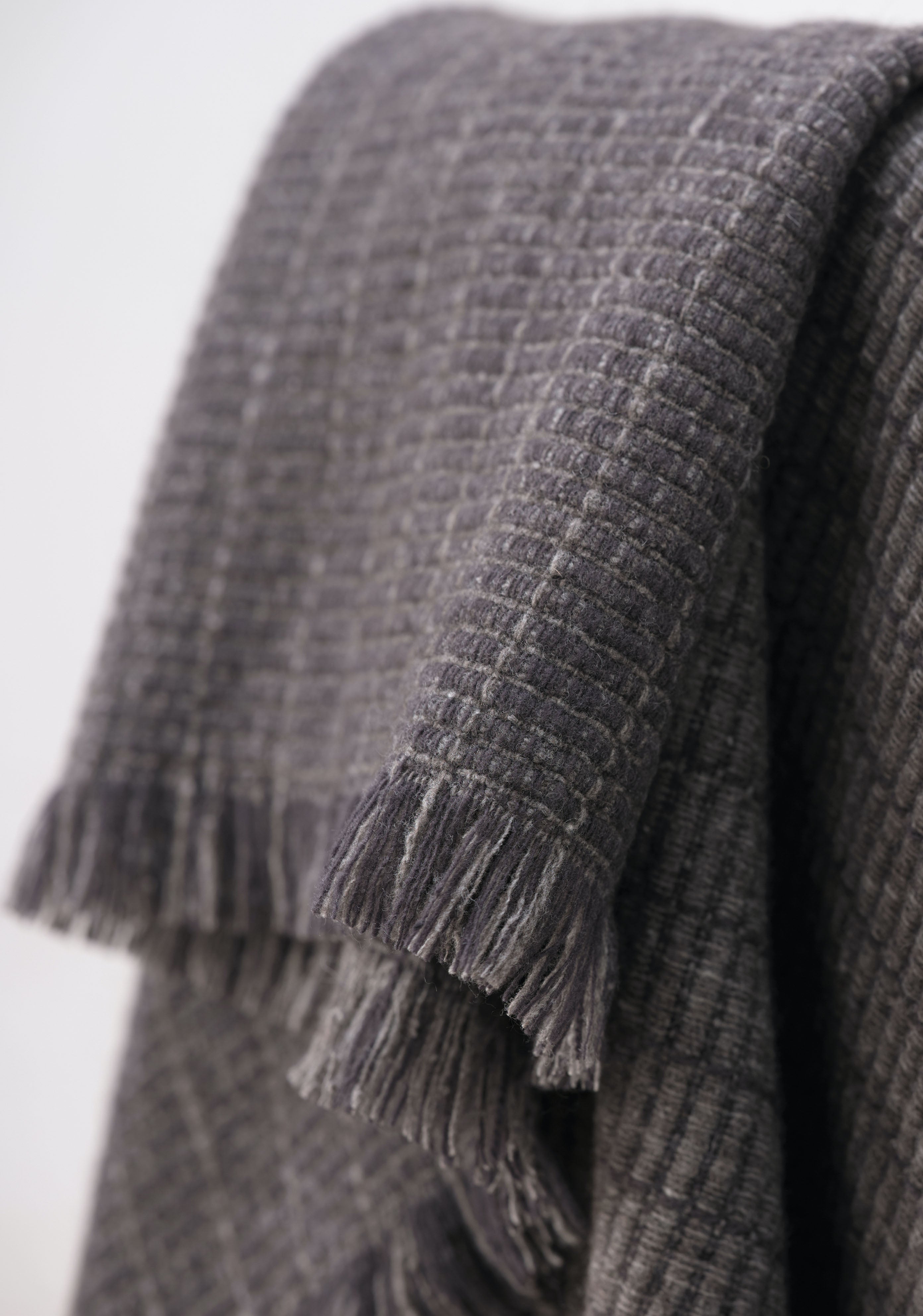 Tile Throw, Slate | 55" x 71"