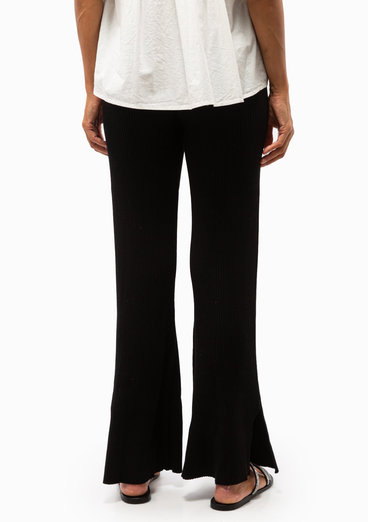 Vincennes Flowing Trouser | Black