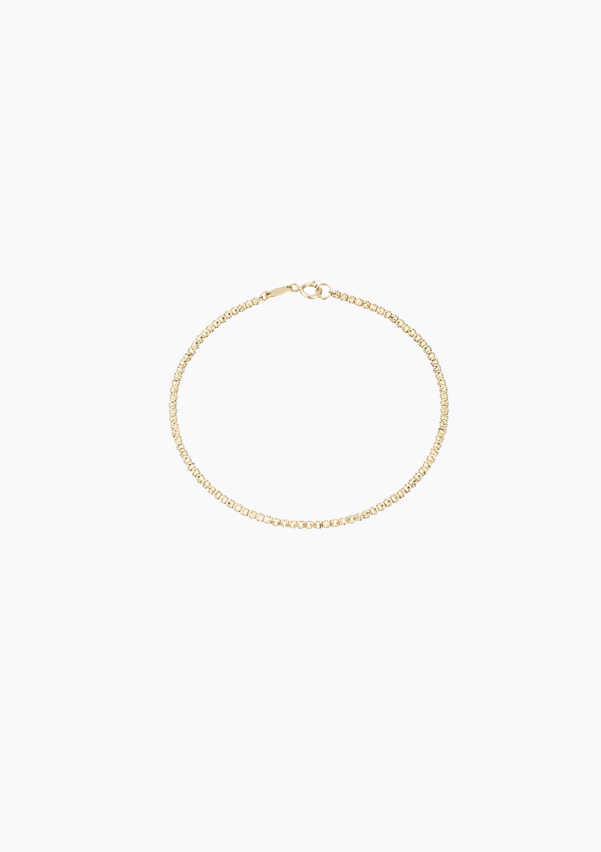 Bead Chain Bracelet | Yellow Gold