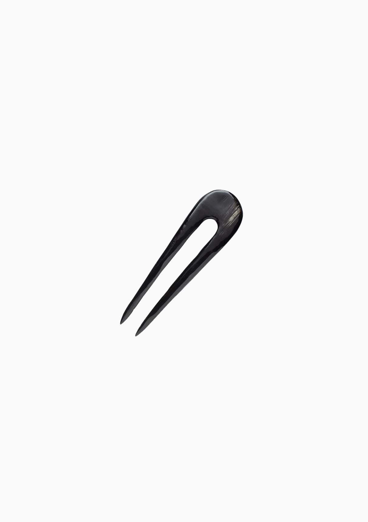 Mini Sana Horn Hair Pin | Black