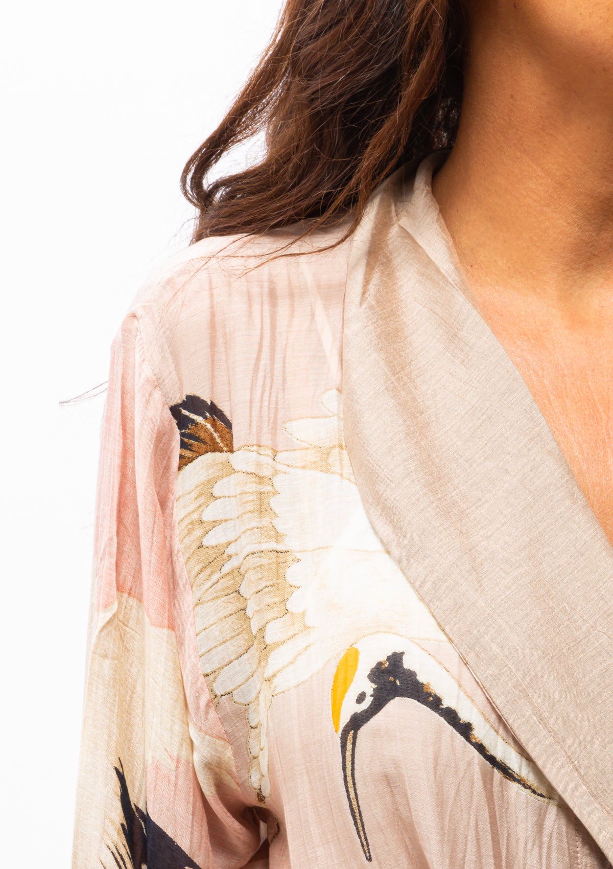 Heron Robe Gown | Pink