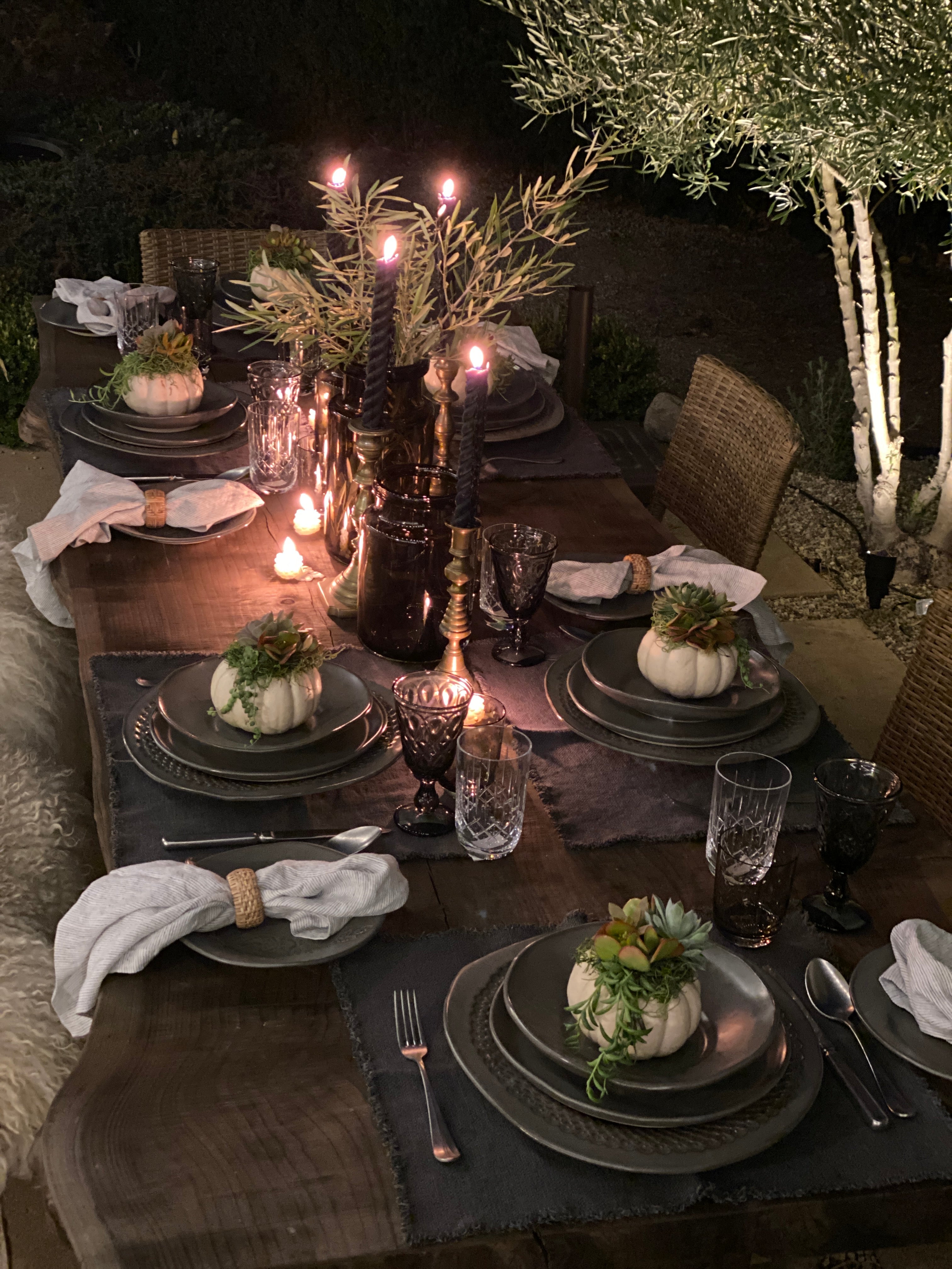 Cane Napkin Rings | Set of 4