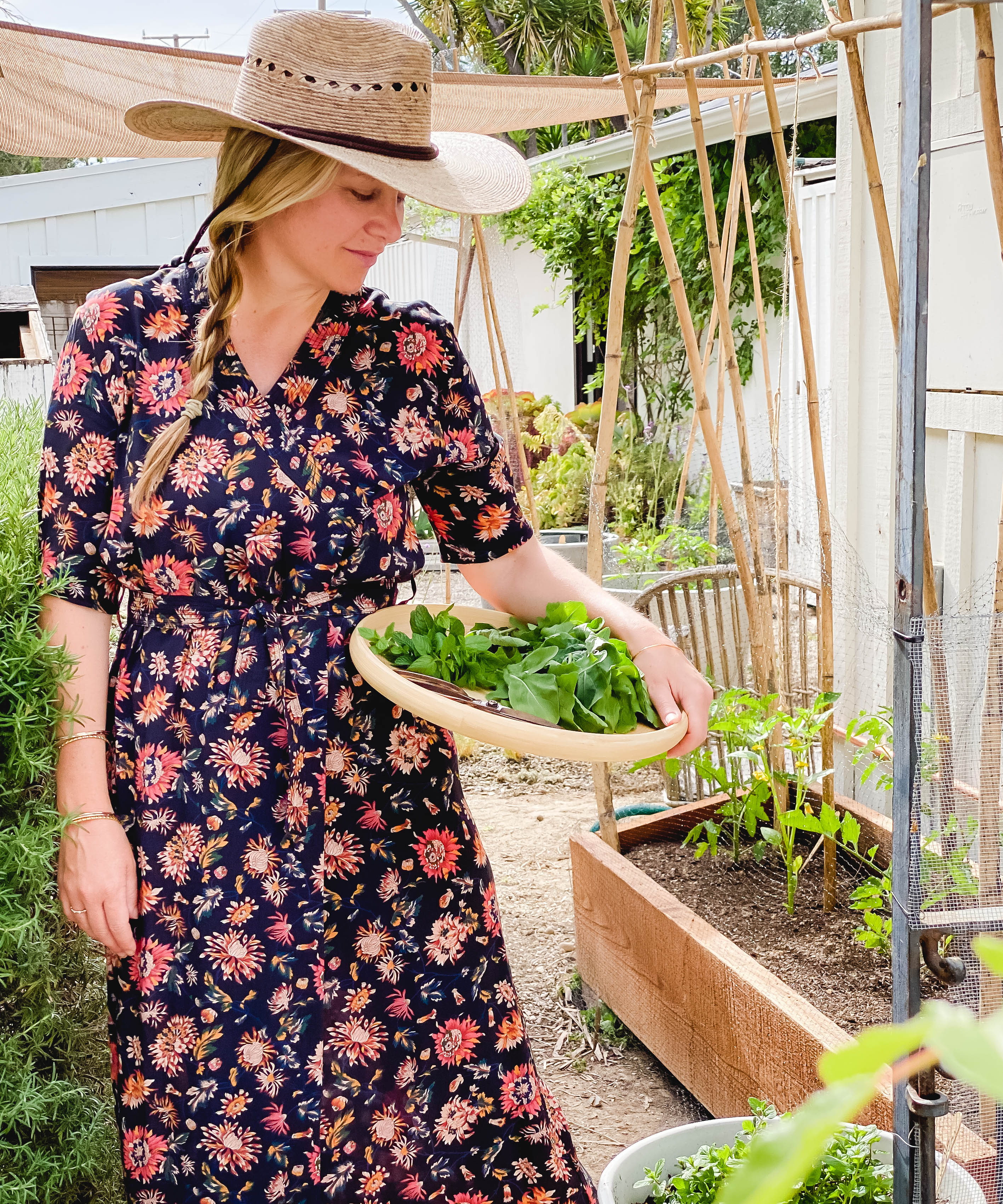 Gardener Lattice Hat