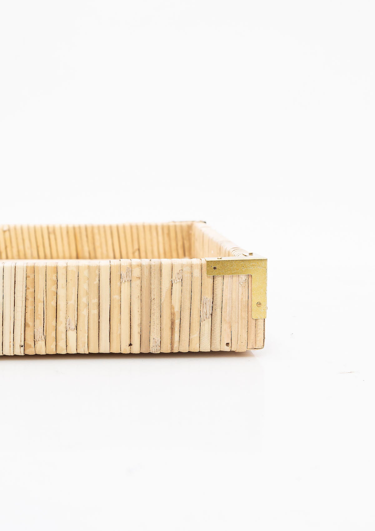 Oversized Rattan Tray | Small