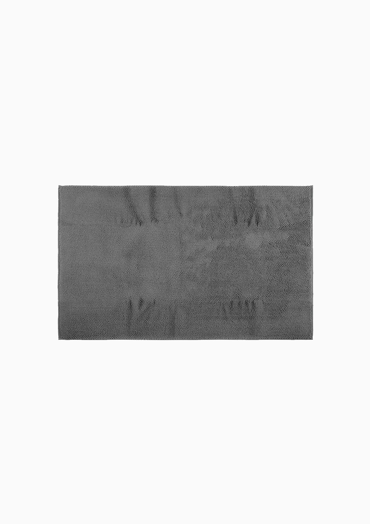Pera Bath Rug | Dark Grey 24"x37"