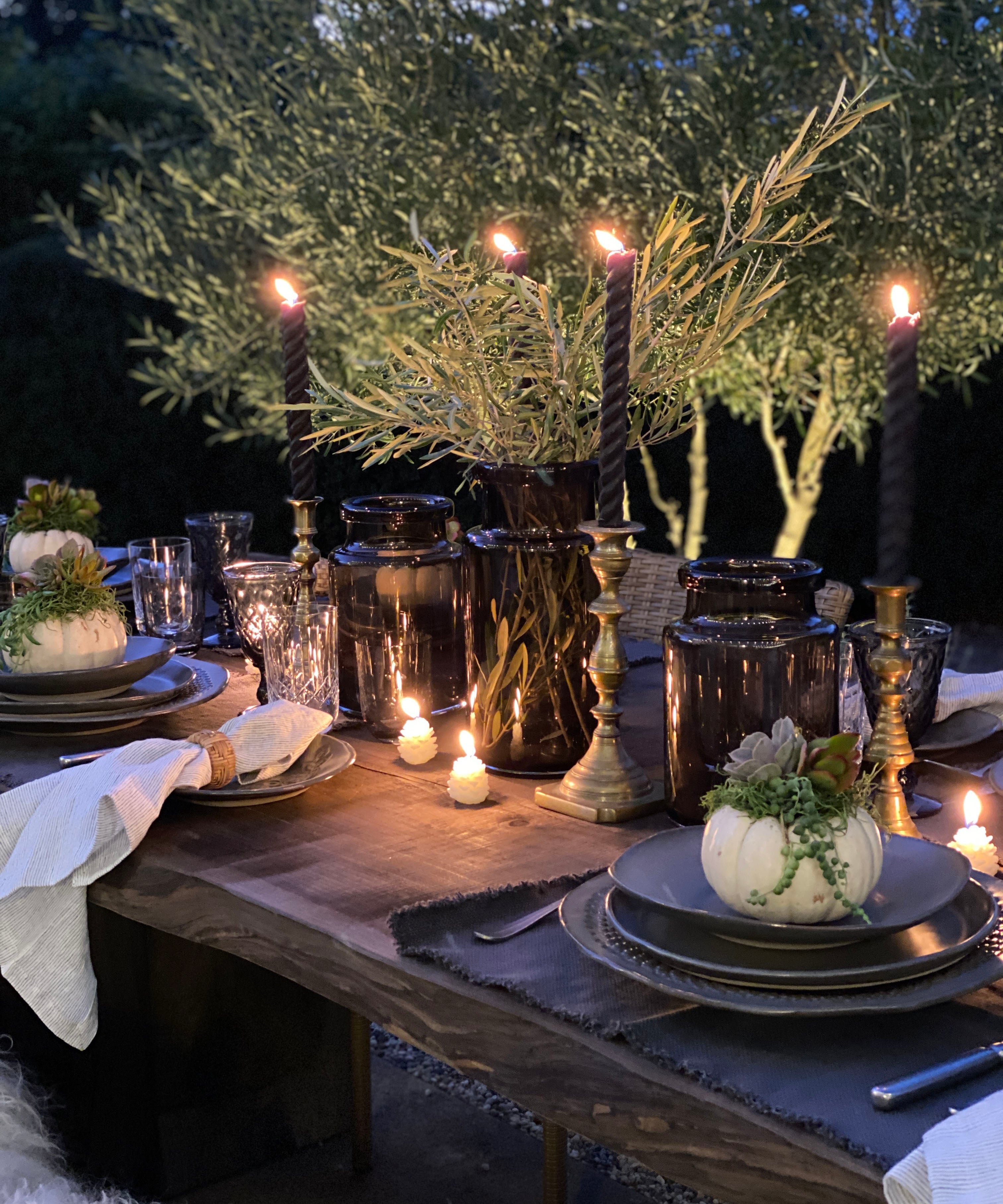 Viggo Glass Container Small, Smoke, 6"Dx11.5"H