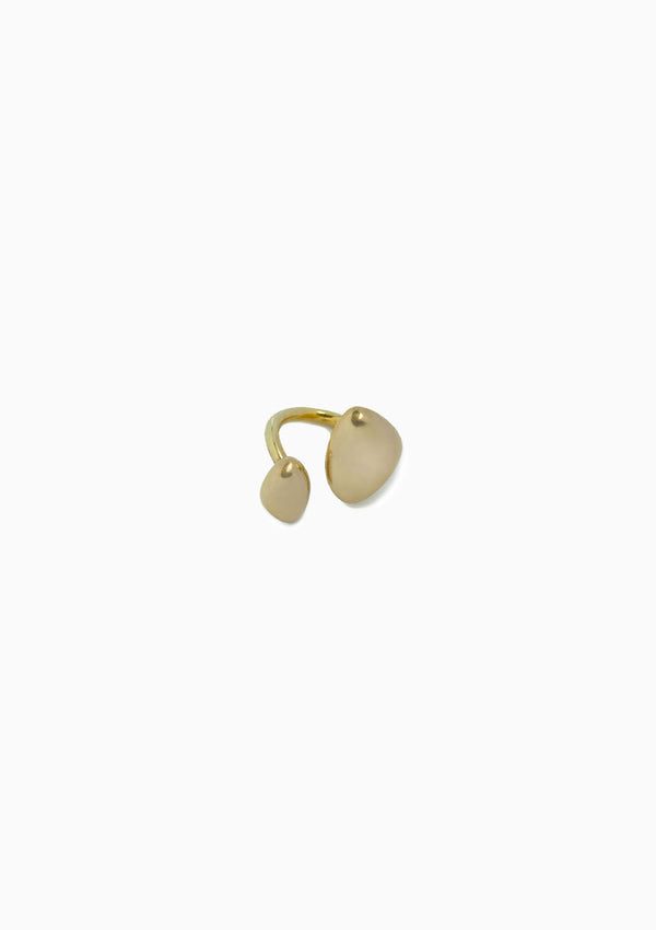 Sabi Statement Ring | Gold Plated Brass
