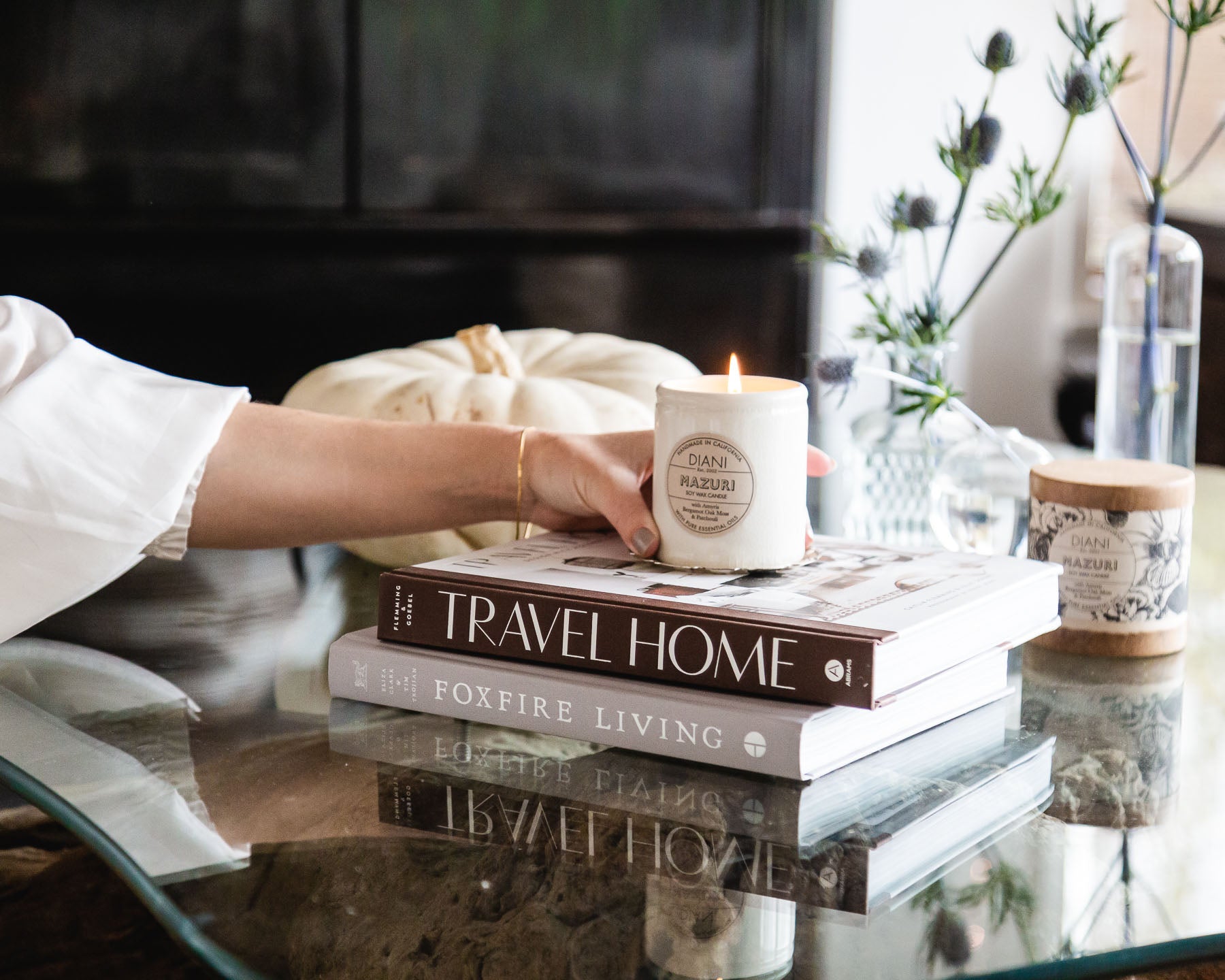 Caroline Diani shares her latest design project: The DIANI Candle