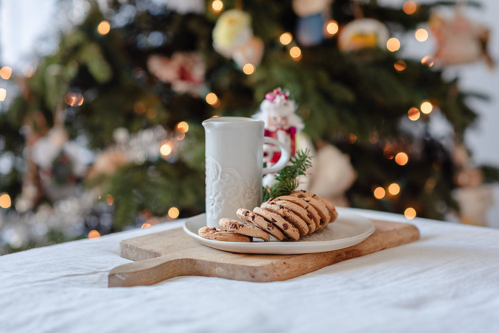 Introducing The Stone Jug Milk + Cookie Plate Set