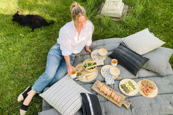 How Caroline Creates Elegant Outdoor Living Spaces