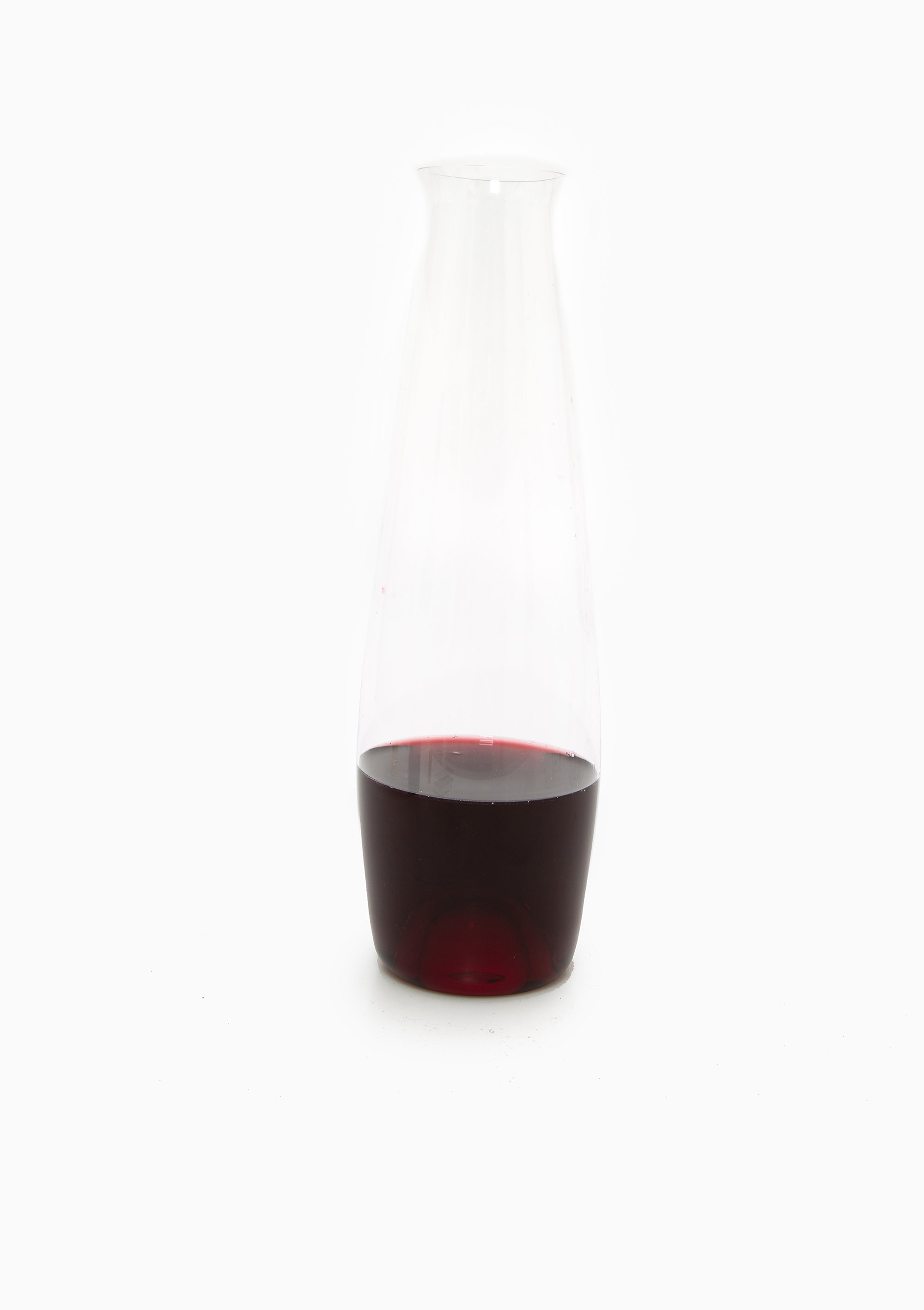 Crystal Blue Hill Wine Decanter