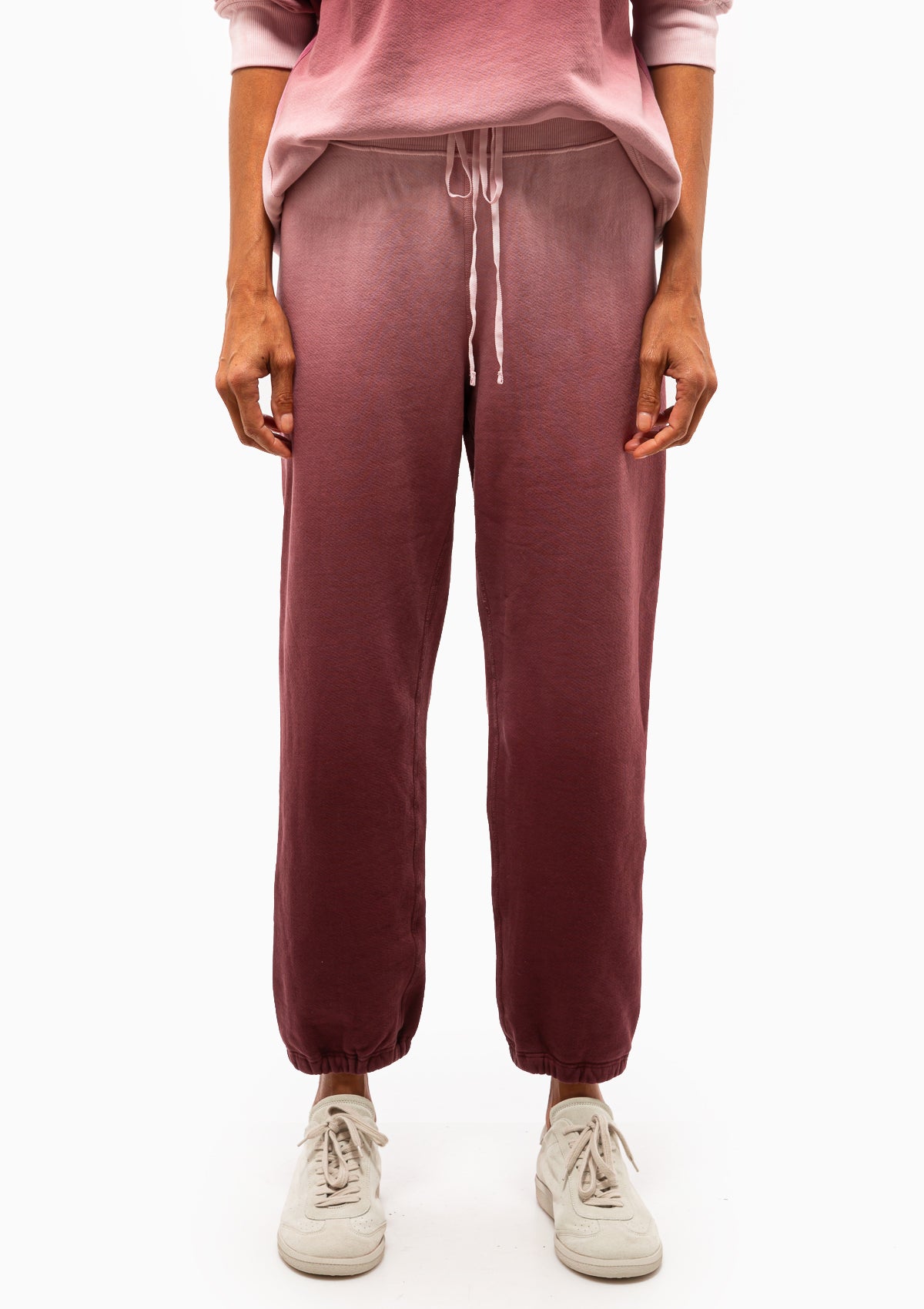 Dip Dye Topanga Pant | Bordeaux Mist