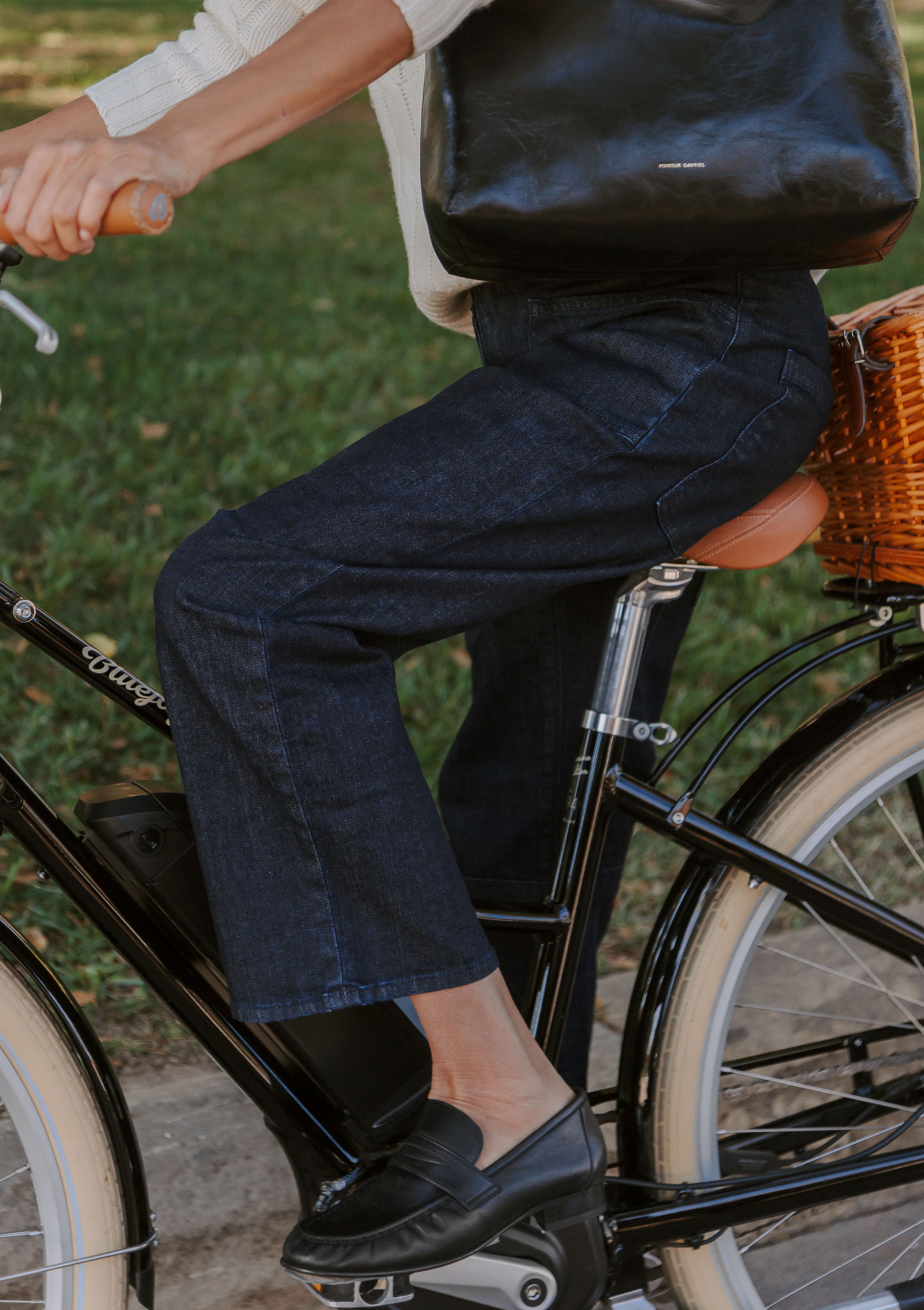 Ruched Loafer | Black