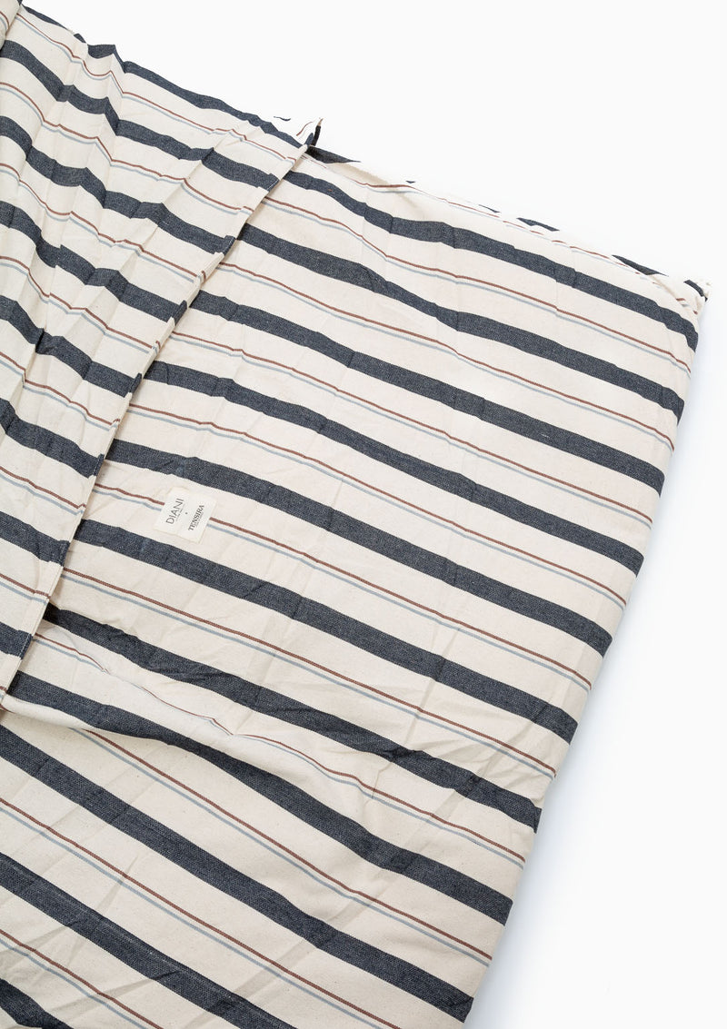 Bedroll Twin With Removable Cover | Greenwich Stripe, 36" x 75"