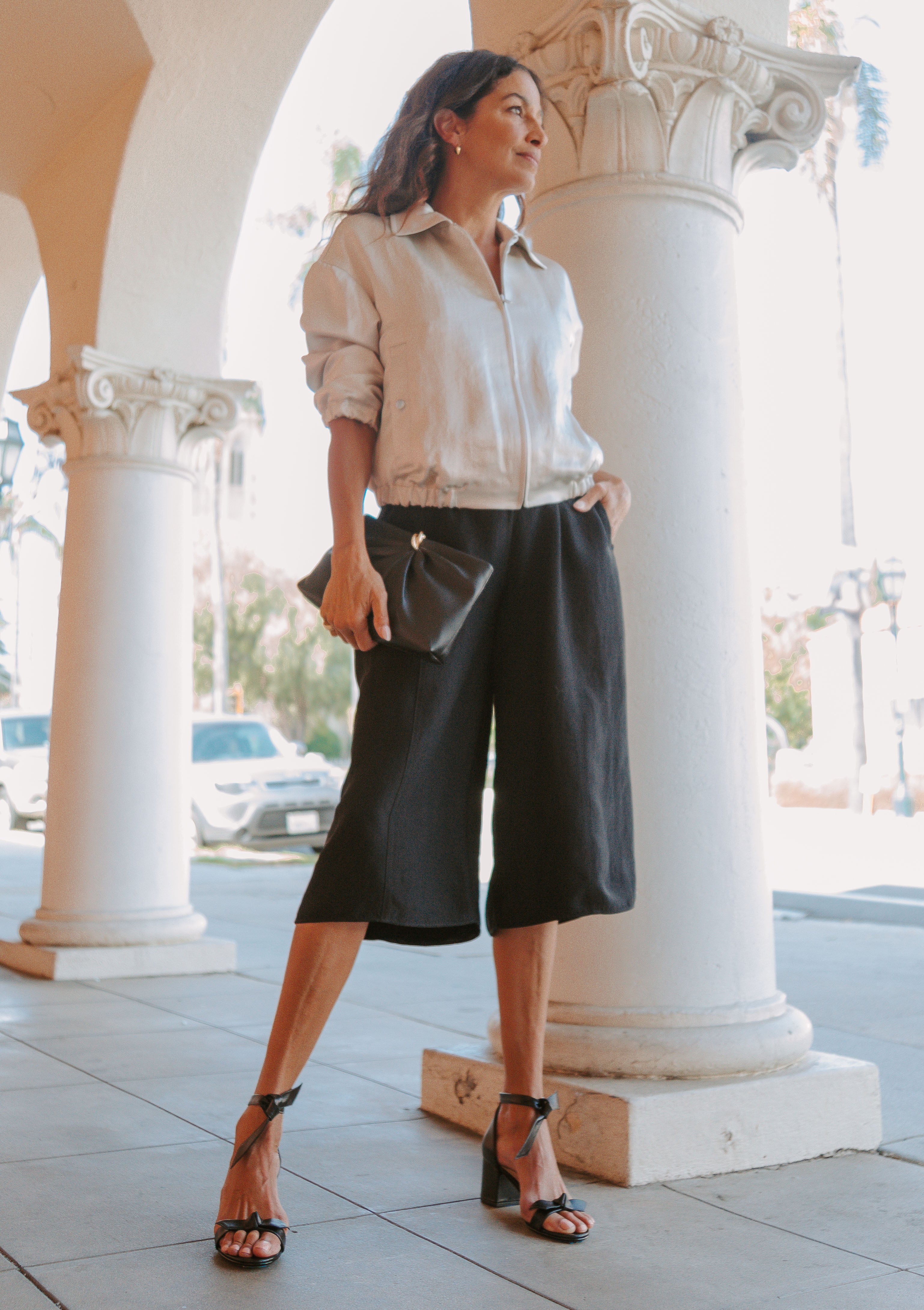 Maria McManus | Basketball Culotte | Black