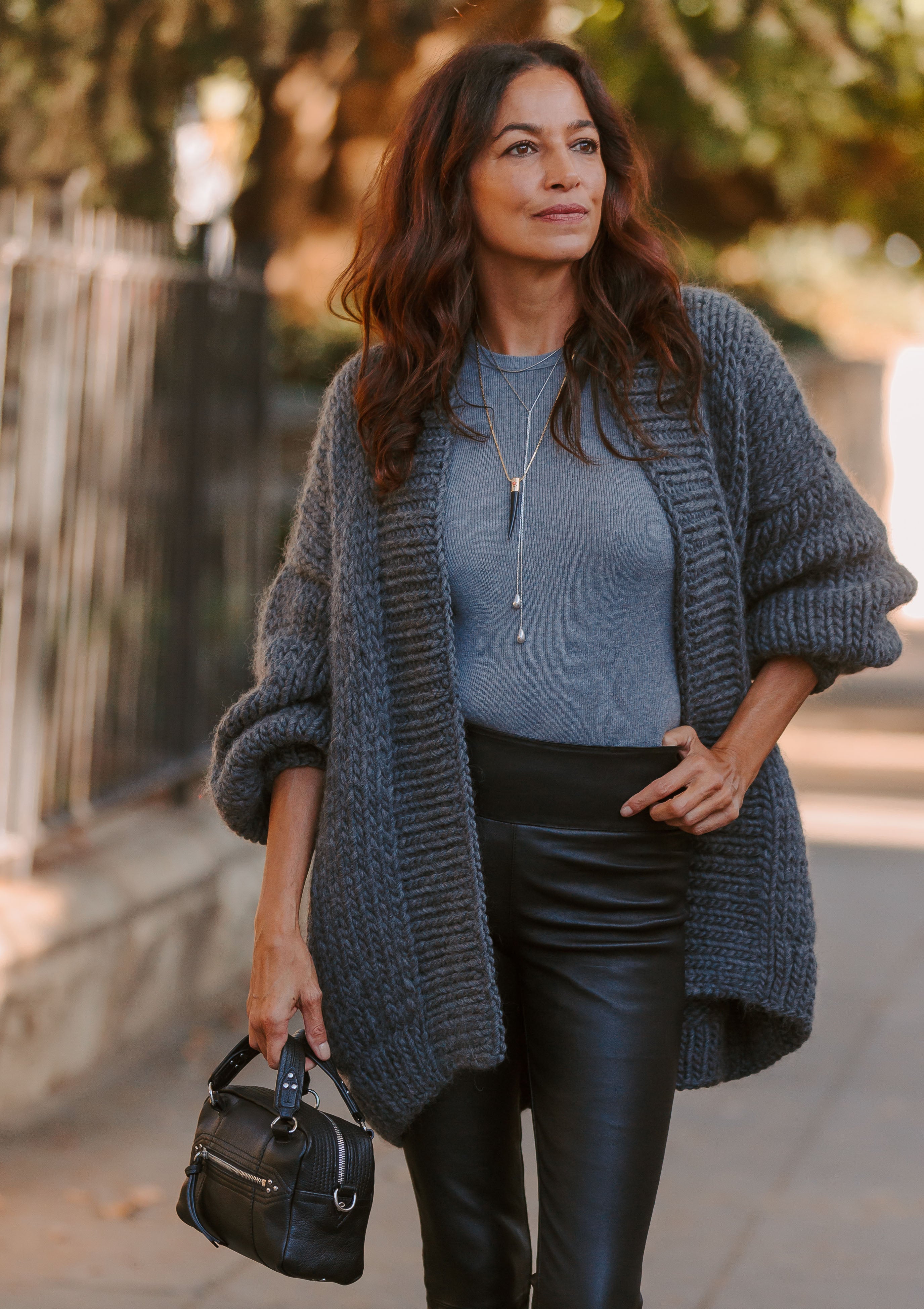 The Cardigan | Charcoal