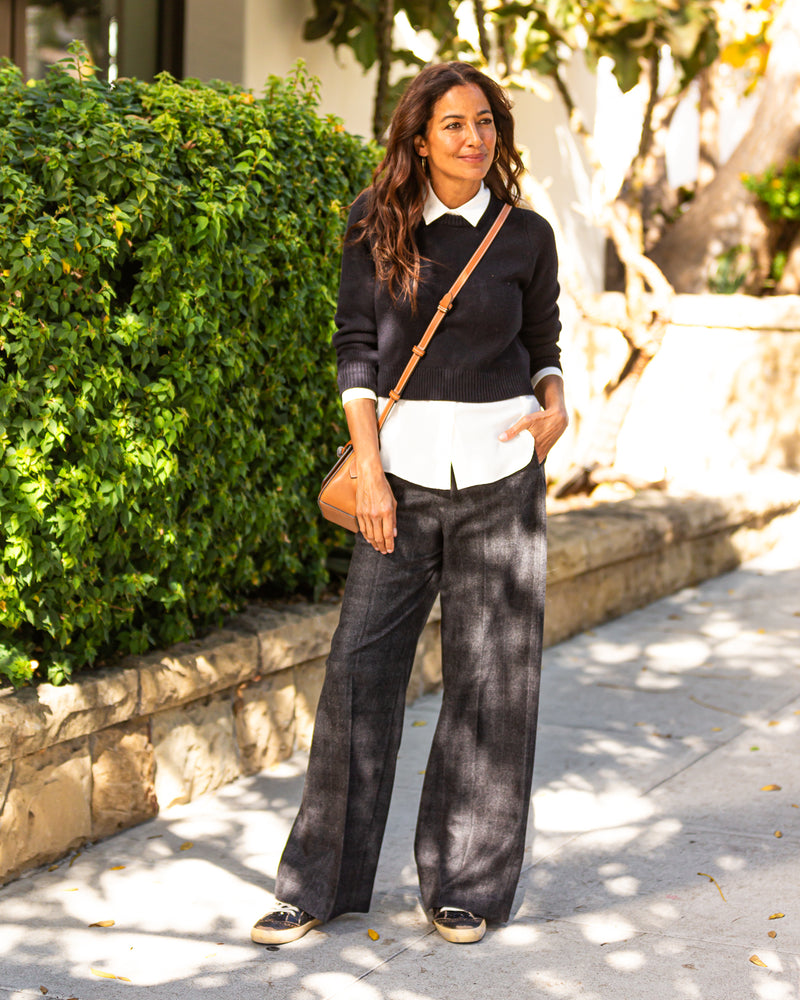 Johan Pant | Charcoal Plaid