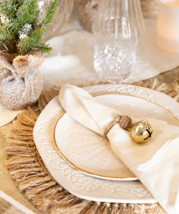 Cloud 100% Stone Washed Linen Napkin | Set Of 4
