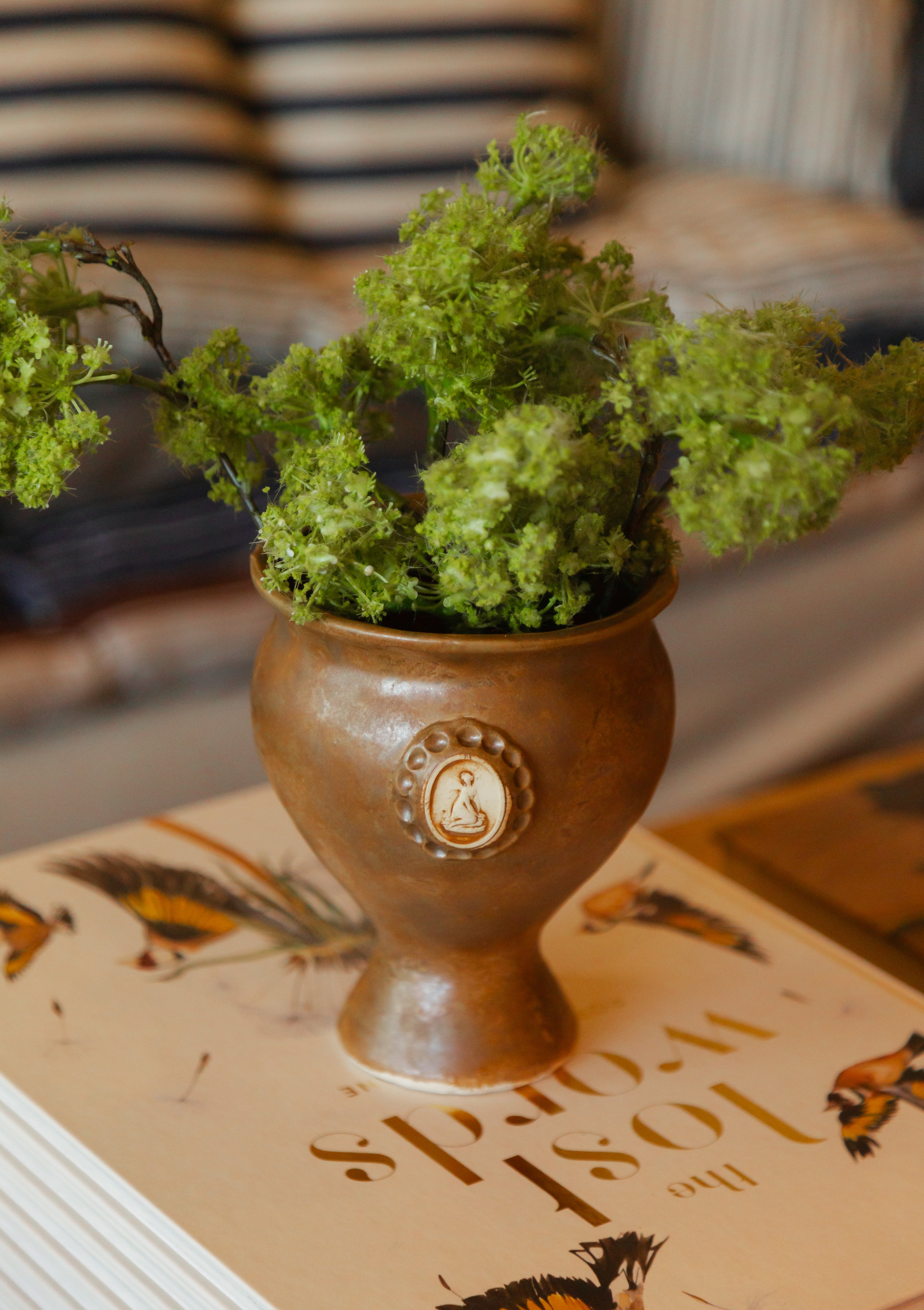 Psyche Asher Vase | Leather
