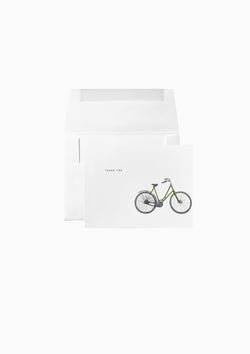 Bicycle Thank You Greeting Card
