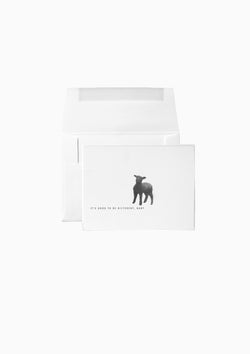Black Sheep It's Good To Be Different | Baby Greeting Card
