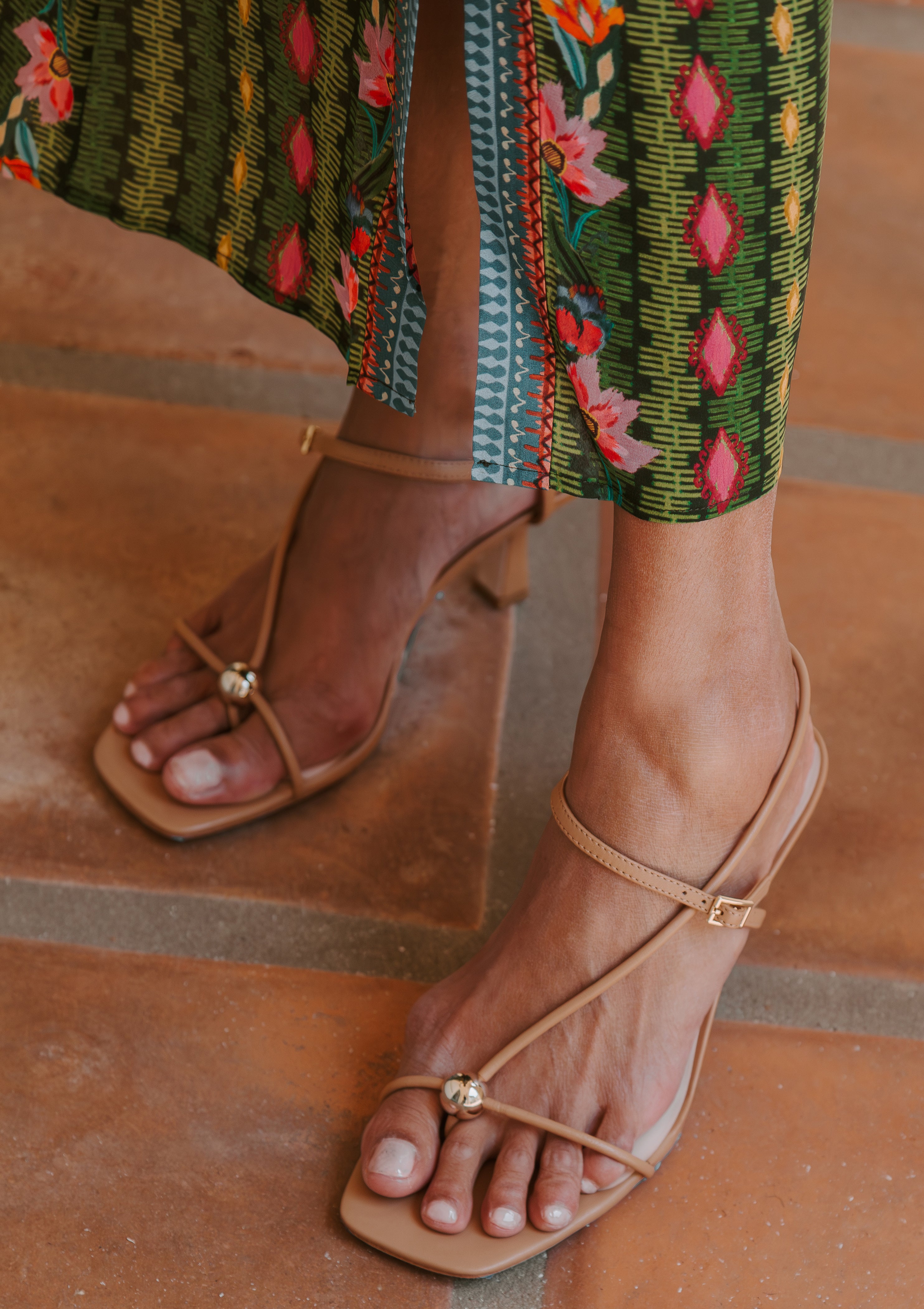 Triana Mid Heel Sandal | Dune