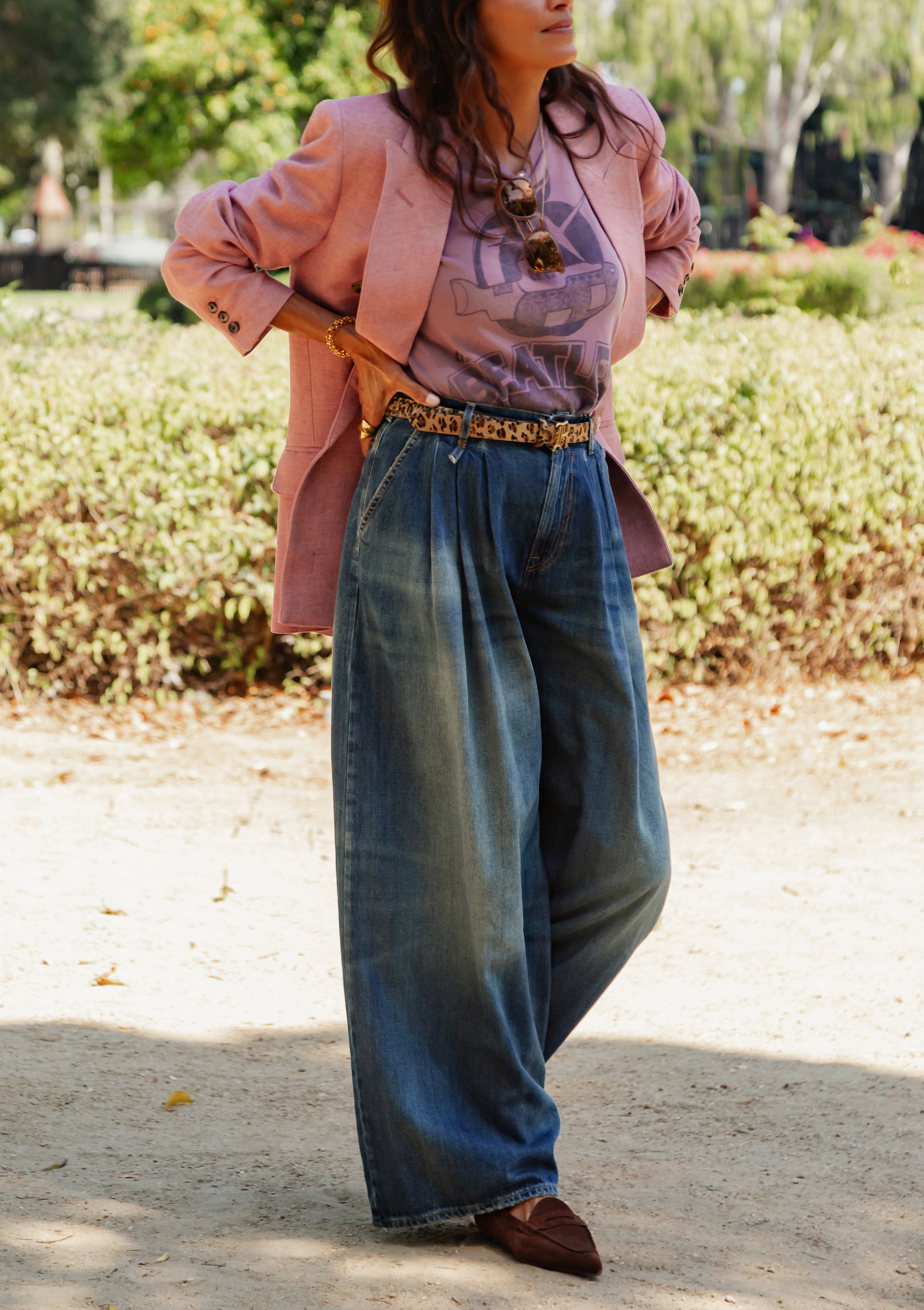 Triple Pleat Jean | Bleeker Indigo