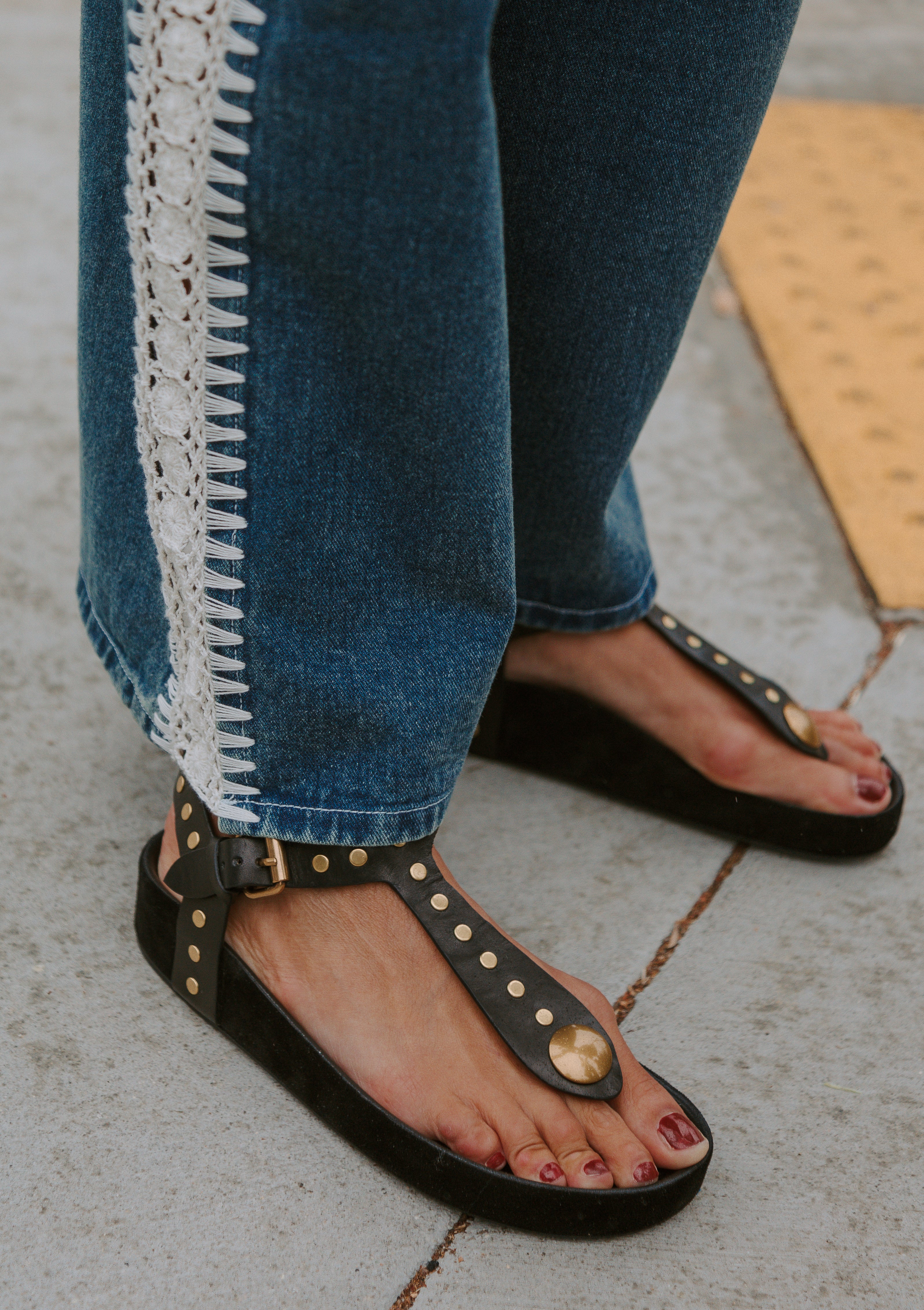 Enore Sandals | Black