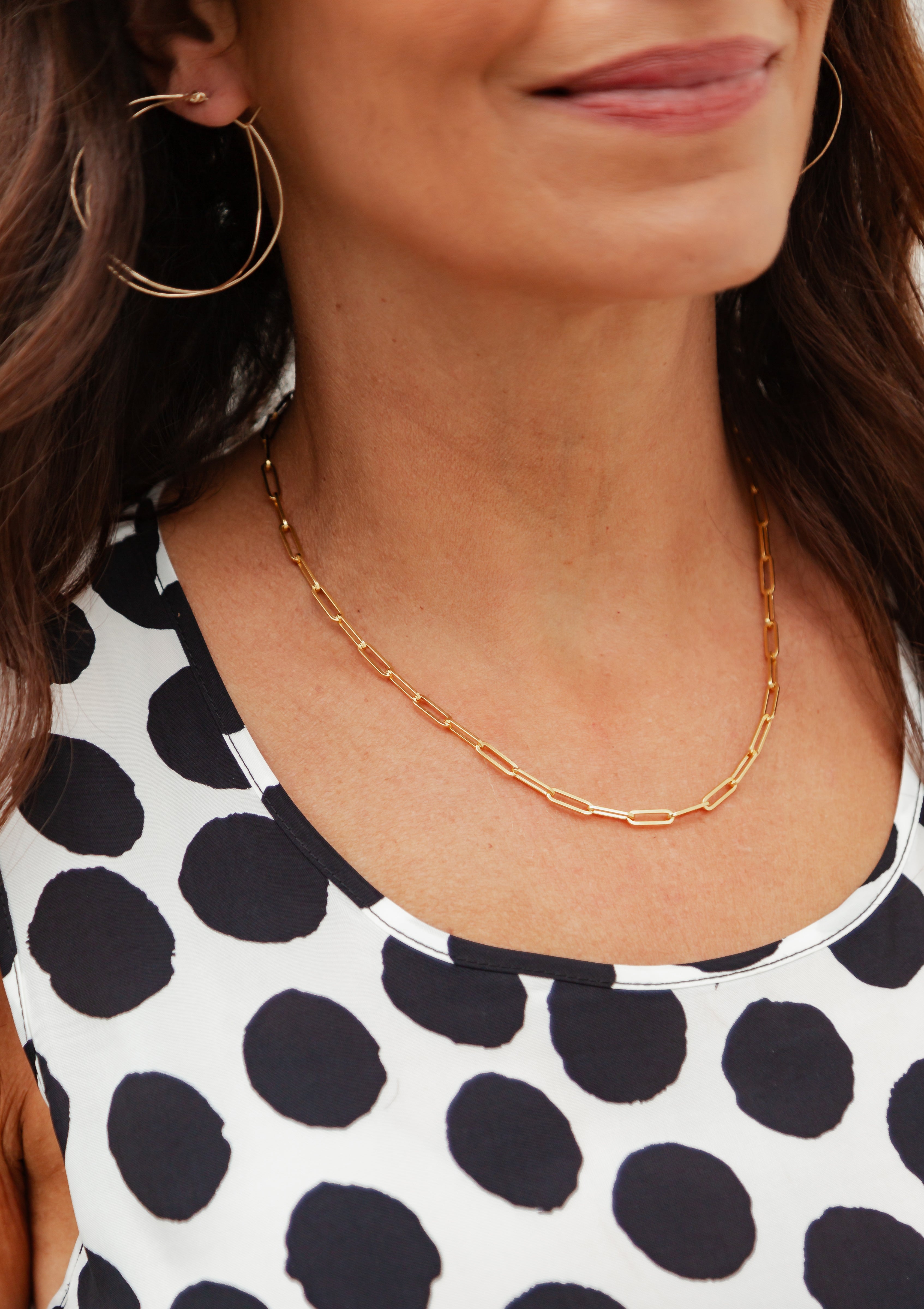 Love Link Necklace | Gold