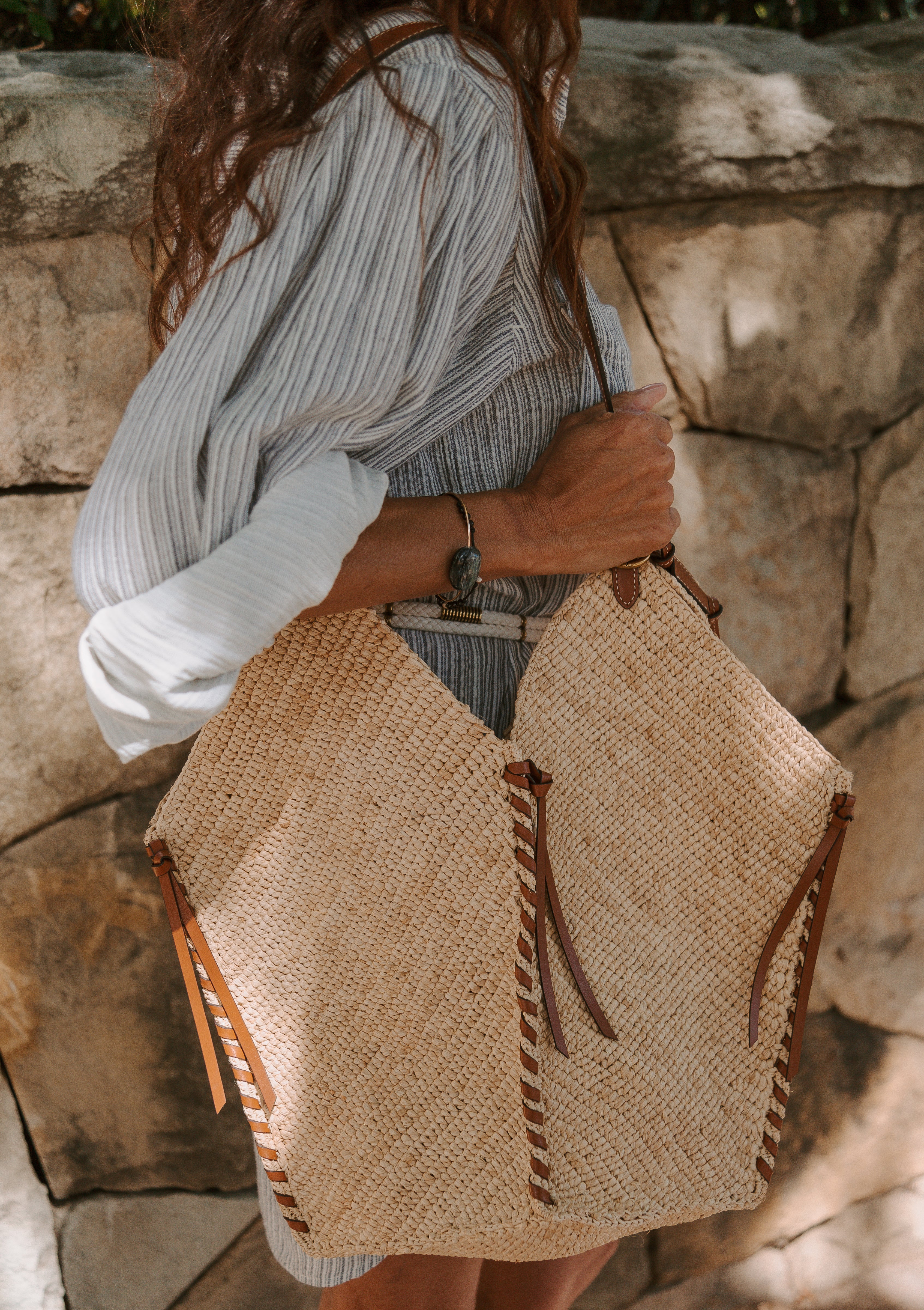 Tampa Bag | Natural/Cognac