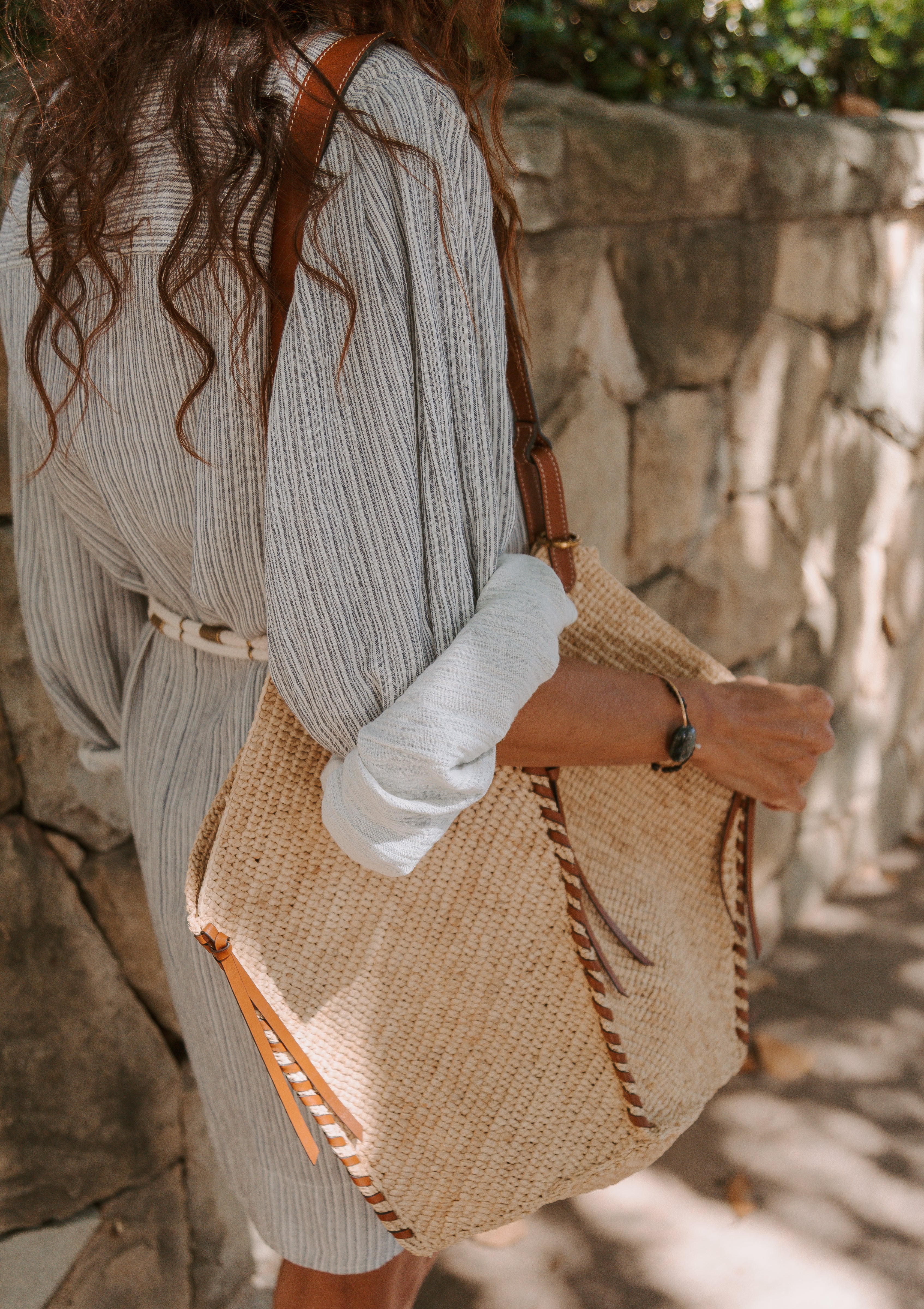Tampa Bag | Natural/Cognac