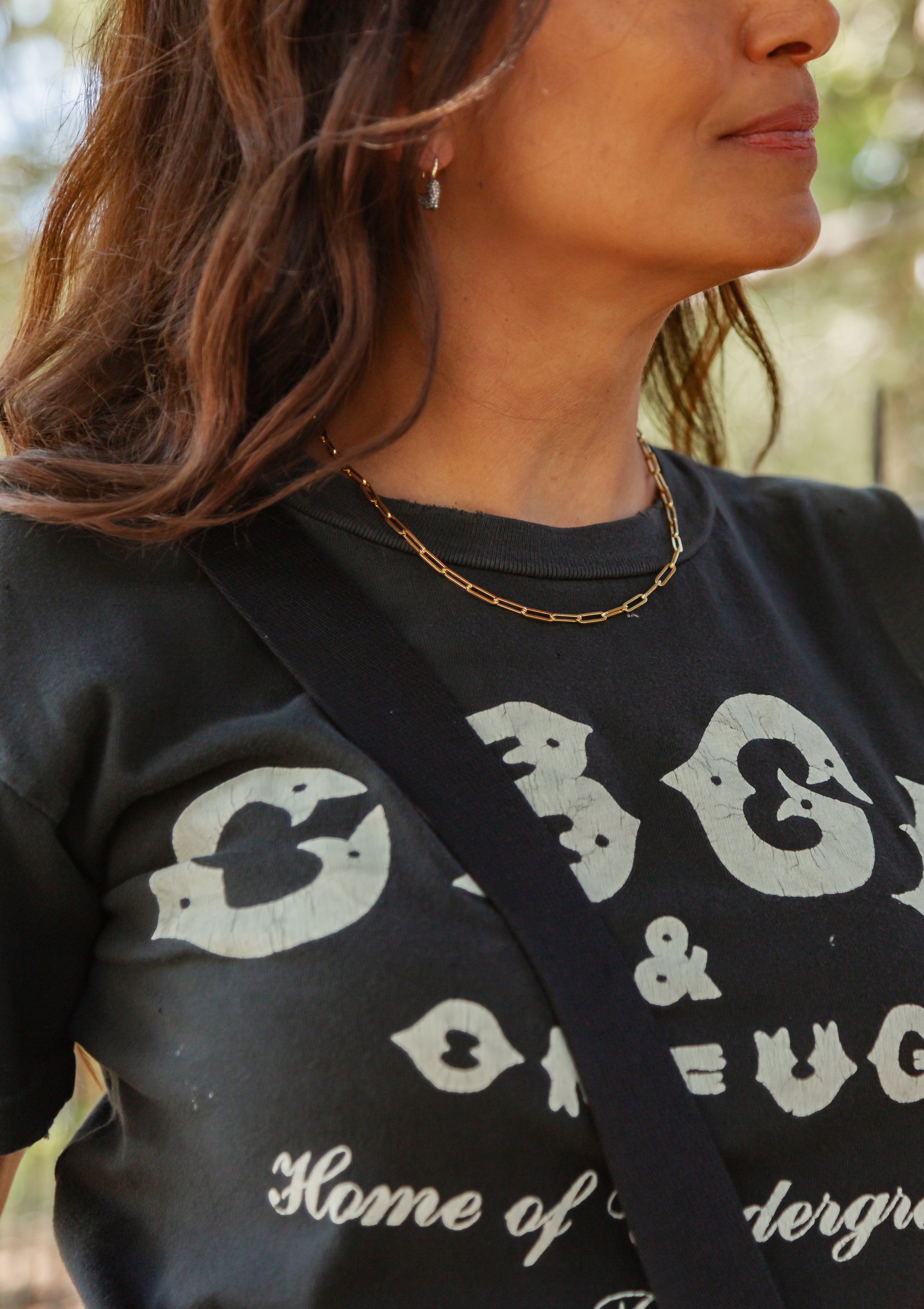 Love Link Necklace | Gold