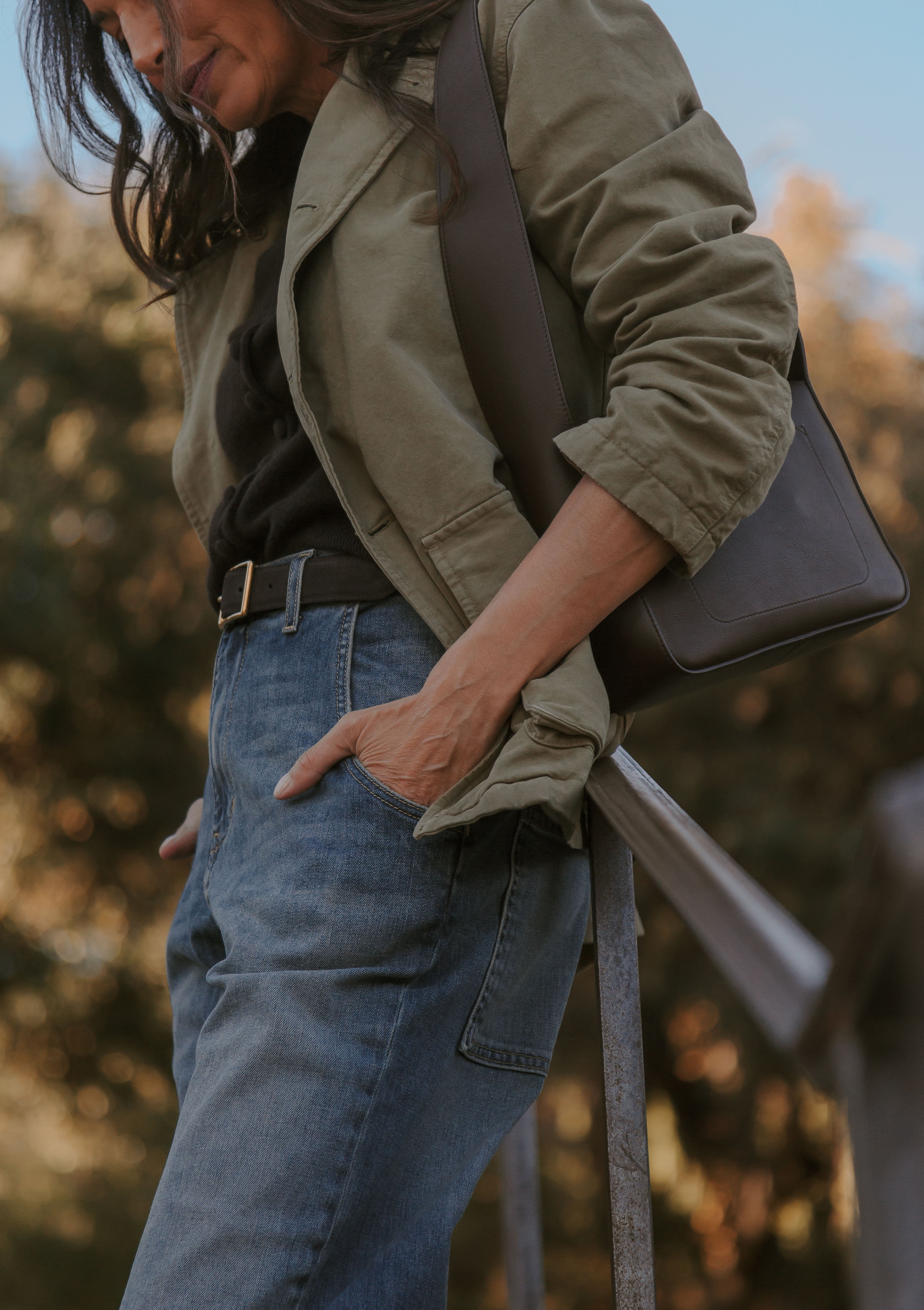 Box Shoulder Bag | Chocolate